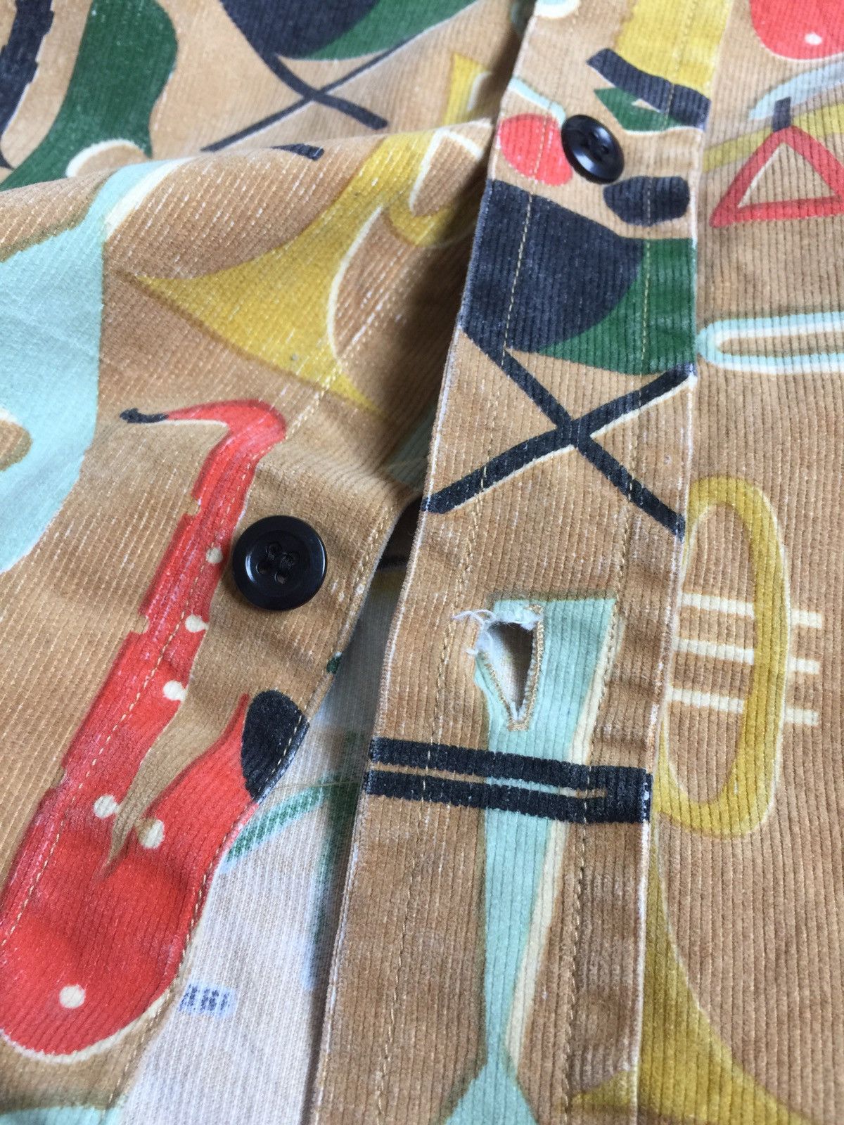 Sugar Cane Sugar Cane by Toyo Enterprise Corduroy Floral Motif Size US M / EU 48-50 / 2 - 14 Thumbnail