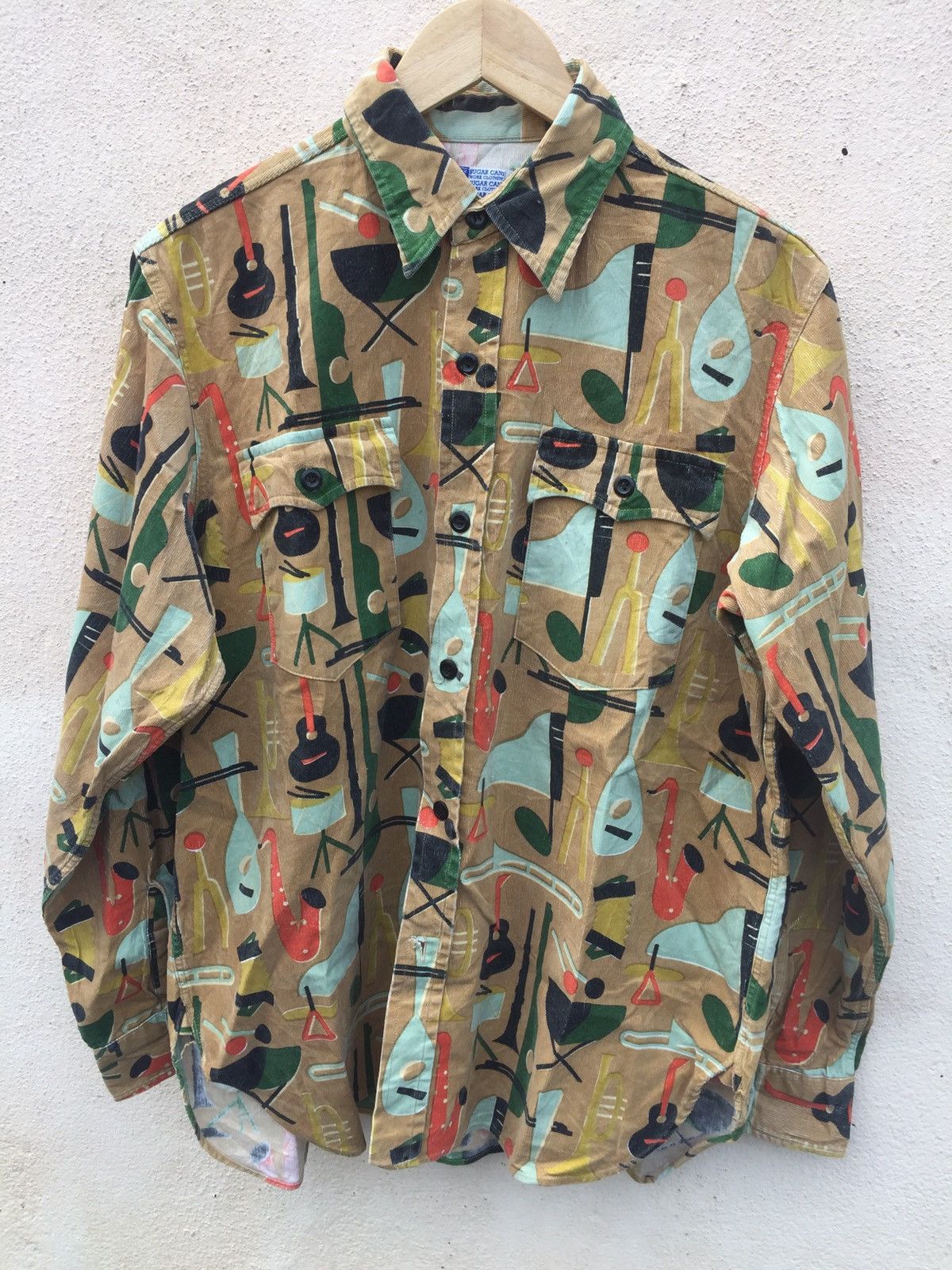 Sugar Cane Sugar Cane by Toyo Enterprise Corduroy Floral Motif Size US M / EU 48-50 / 2 - 1 Thumbnail