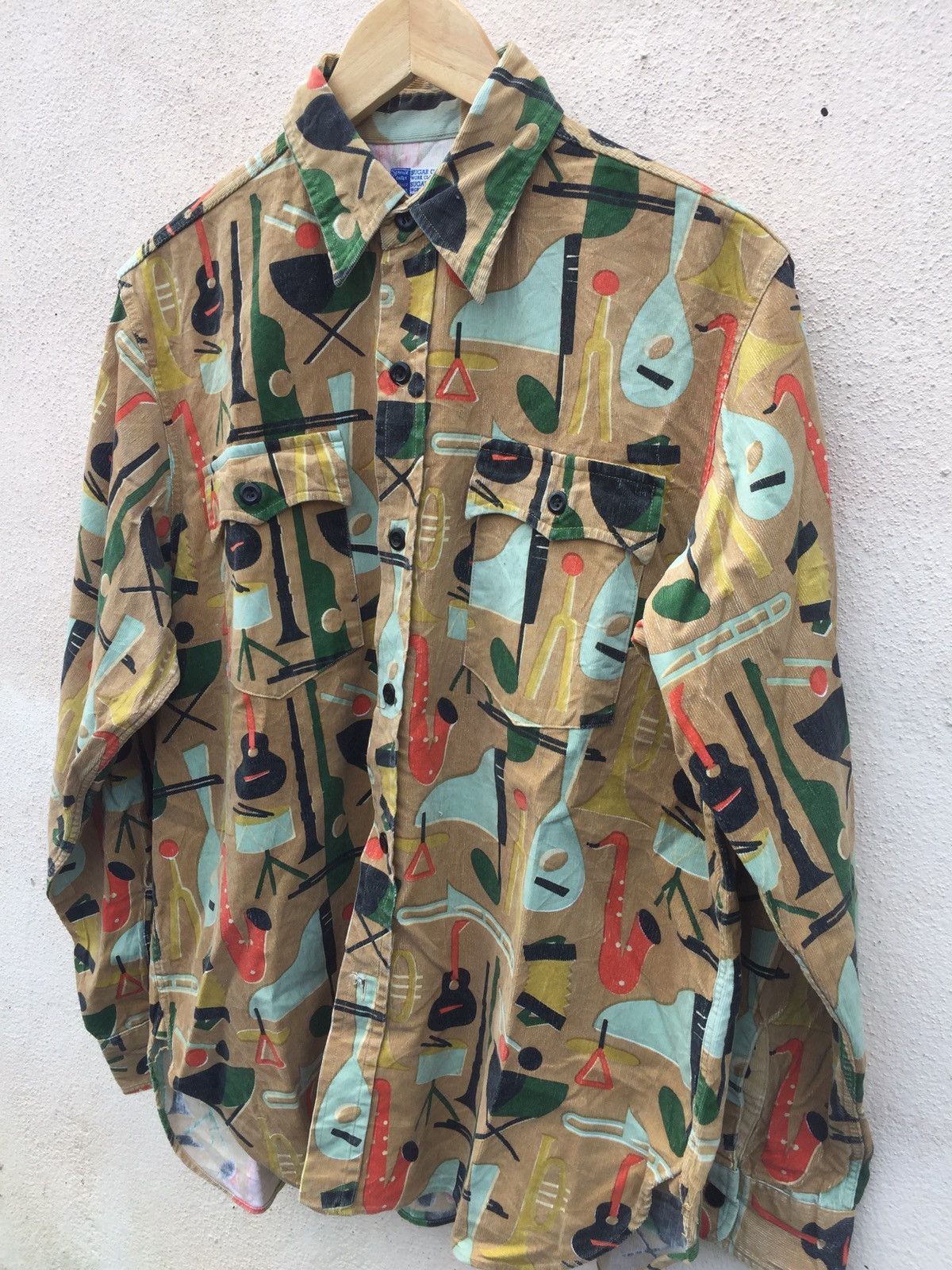 Sugar Cane Sugar Cane by Toyo Enterprise Corduroy Floral Motif Size US M / EU 48-50 / 2 - 3 Thumbnail