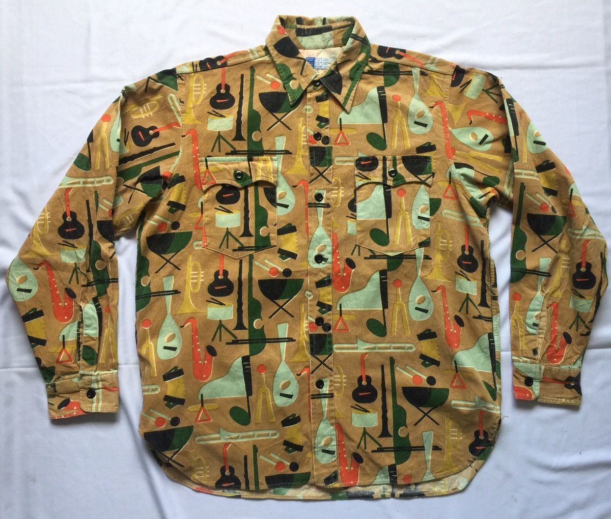 Sugar Cane Sugar Cane by Toyo Enterprise Corduroy Floral Motif Size US M / EU 48-50 / 2 - 5 Thumbnail