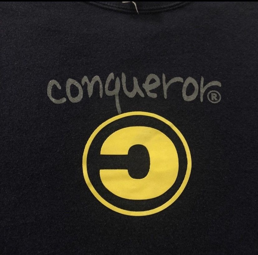 Vintage Vintage conqueror CQR sweatshirt streetwear hiphop Size US M / EU 48-50 / 2 - 3 Thumbnail