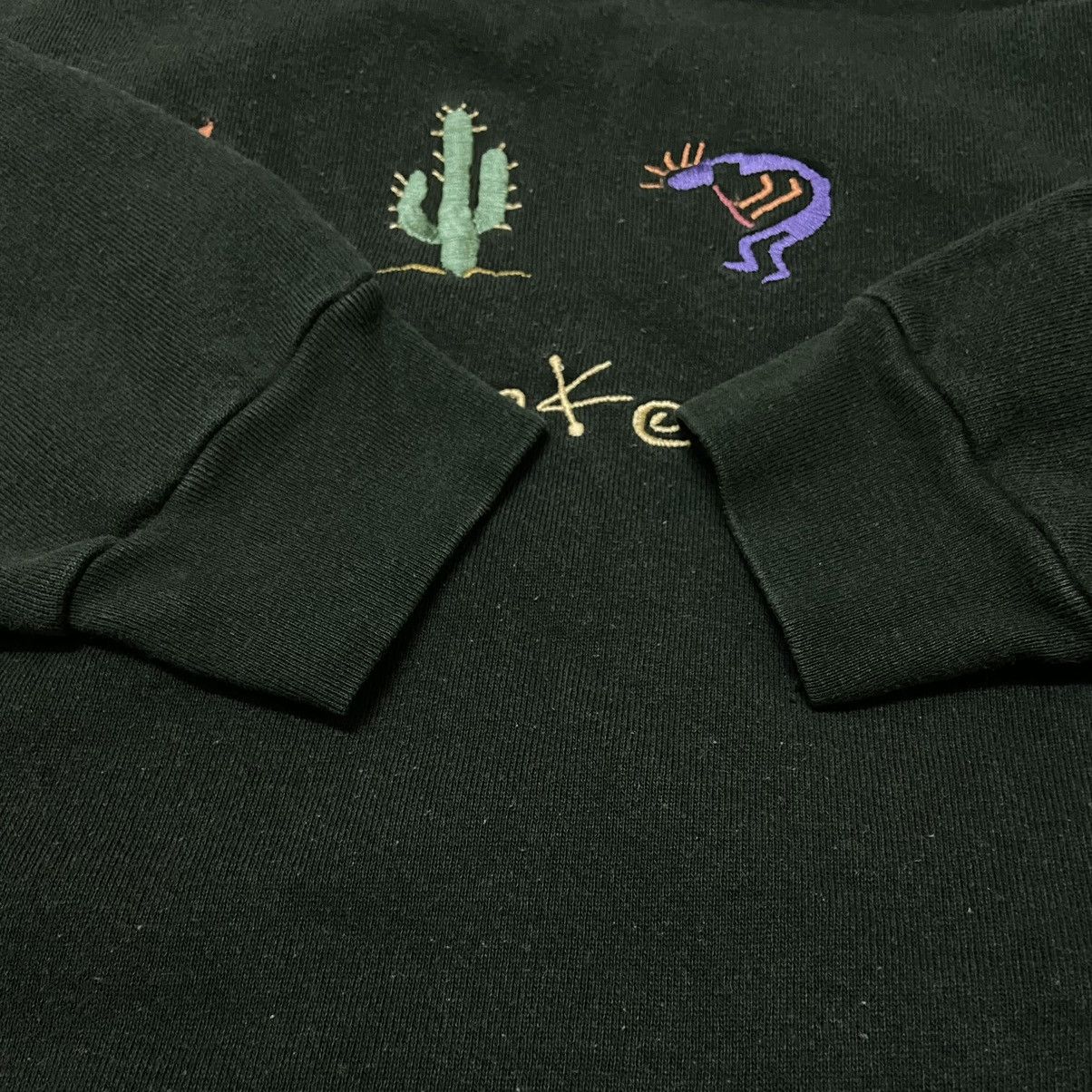 Vintage Vintage 90s apache lake arizona sweatshirt pullover Size US L / EU 52-54 / 3 - 3 Thumbnail