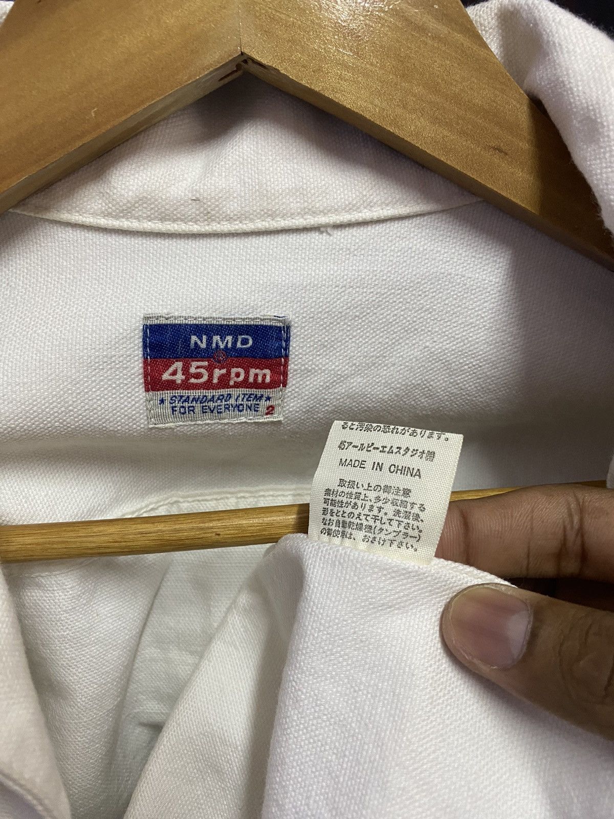 Japanese Brand Vintage Distressed 45rpm X Nova Check Sashiko Custom Jacket Size US L / EU 52-54 / 3 - 10 Thumbnail