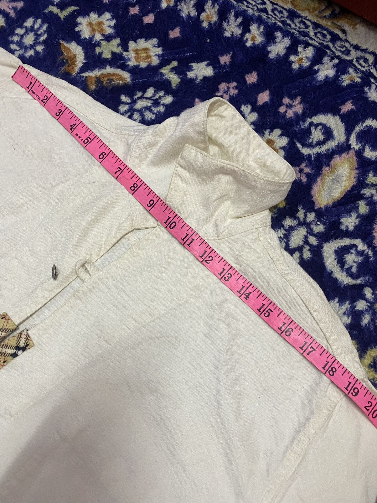 Japanese Brand Vintage Distressed 45rpm X Nova Check Sashiko Custom Jacket Size US L / EU 52-54 / 3 - 21 Thumbnail