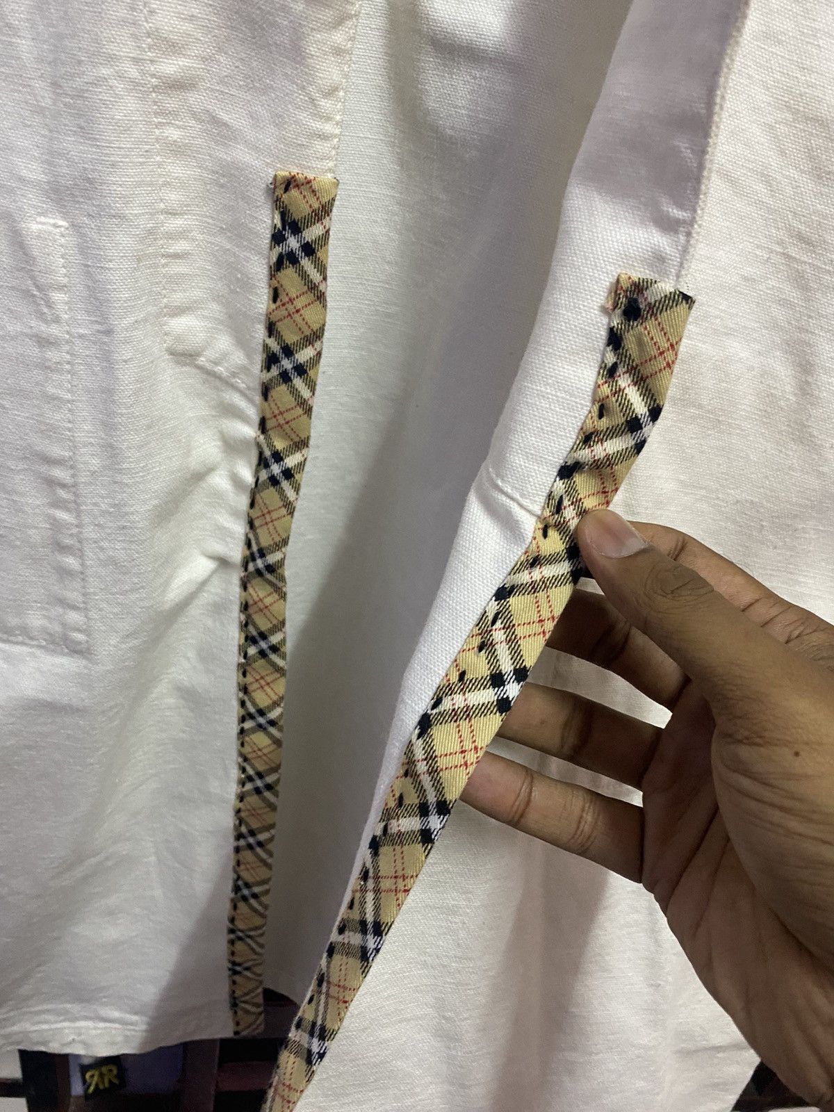 Japanese Brand Vintage Distressed 45rpm X Nova Check Sashiko Custom Jacket Size US L / EU 52-54 / 3 - 11 Thumbnail