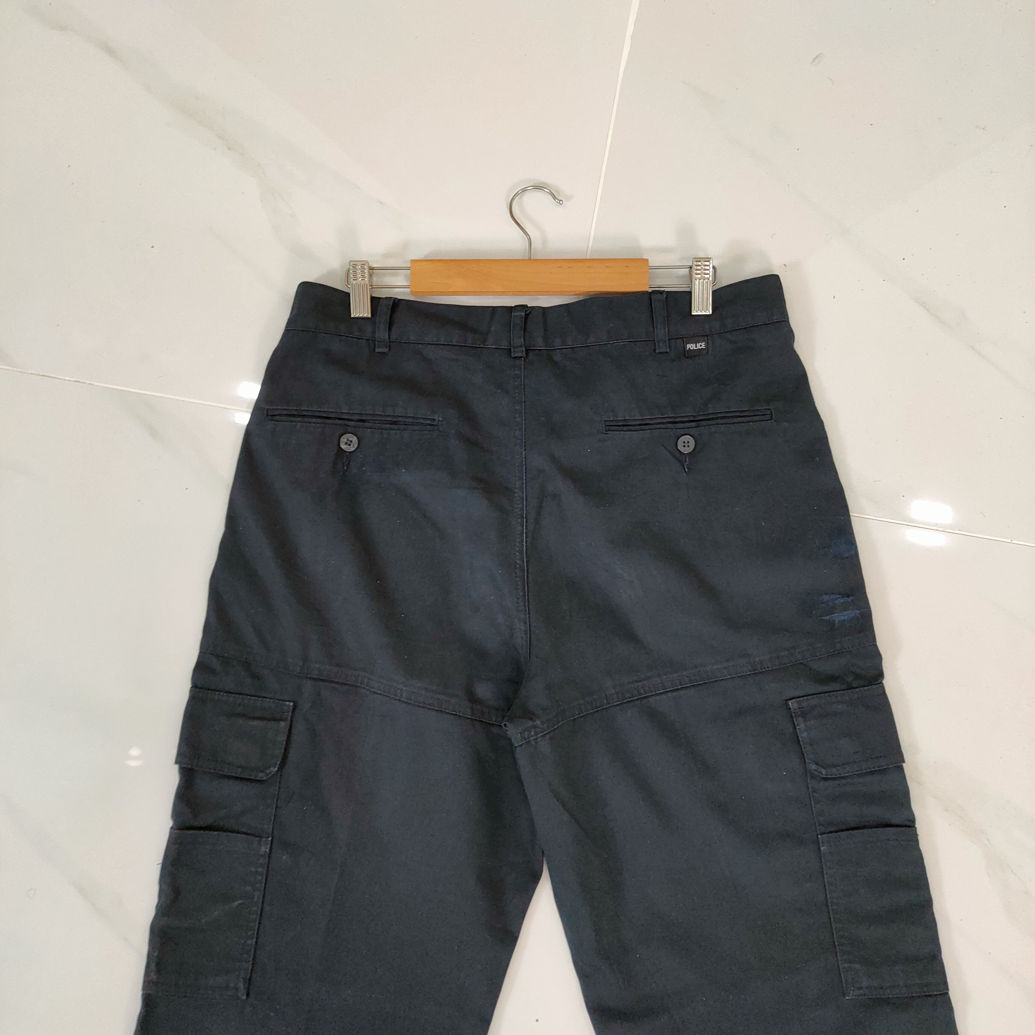Japanese Brand DEMENSION MULTIPOCKET BLACK CARGO PANTS Size US 34 / EU 50 - 11 Thumbnail