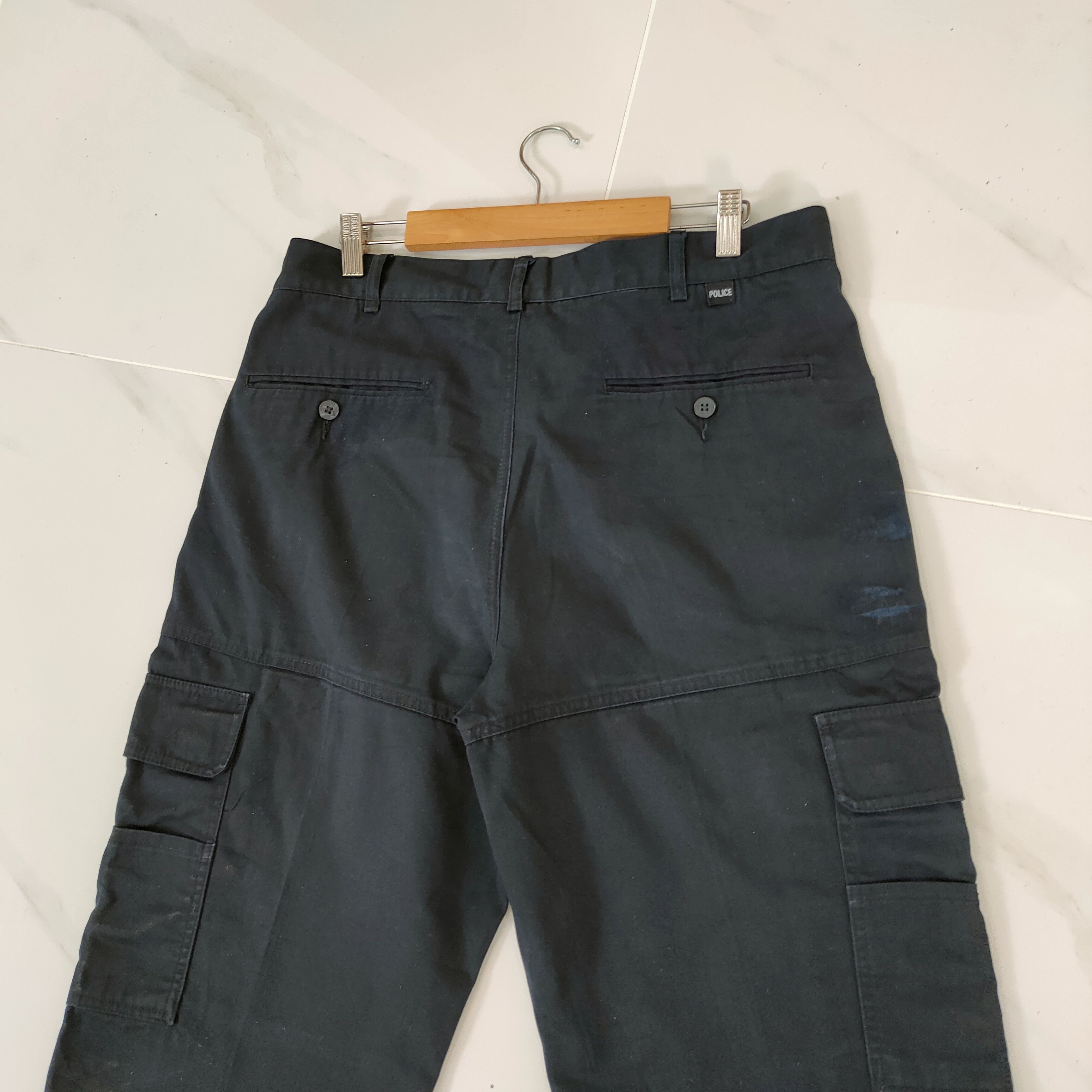 Japanese Brand DEMENSION MULTIPOCKET BLACK CARGO PANTS Size US 34 / EU 50 - 16 Thumbnail