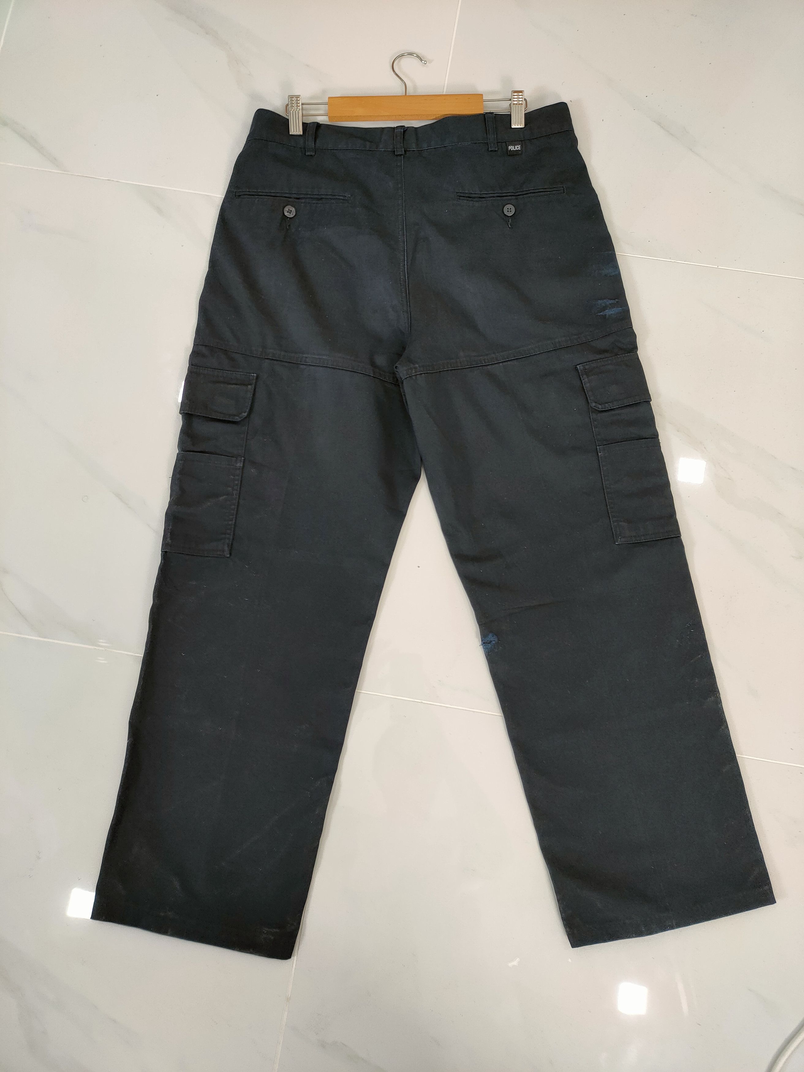 Japanese Brand DEMENSION MULTIPOCKET BLACK CARGO PANTS Size US 34 / EU 50 - 10 Thumbnail