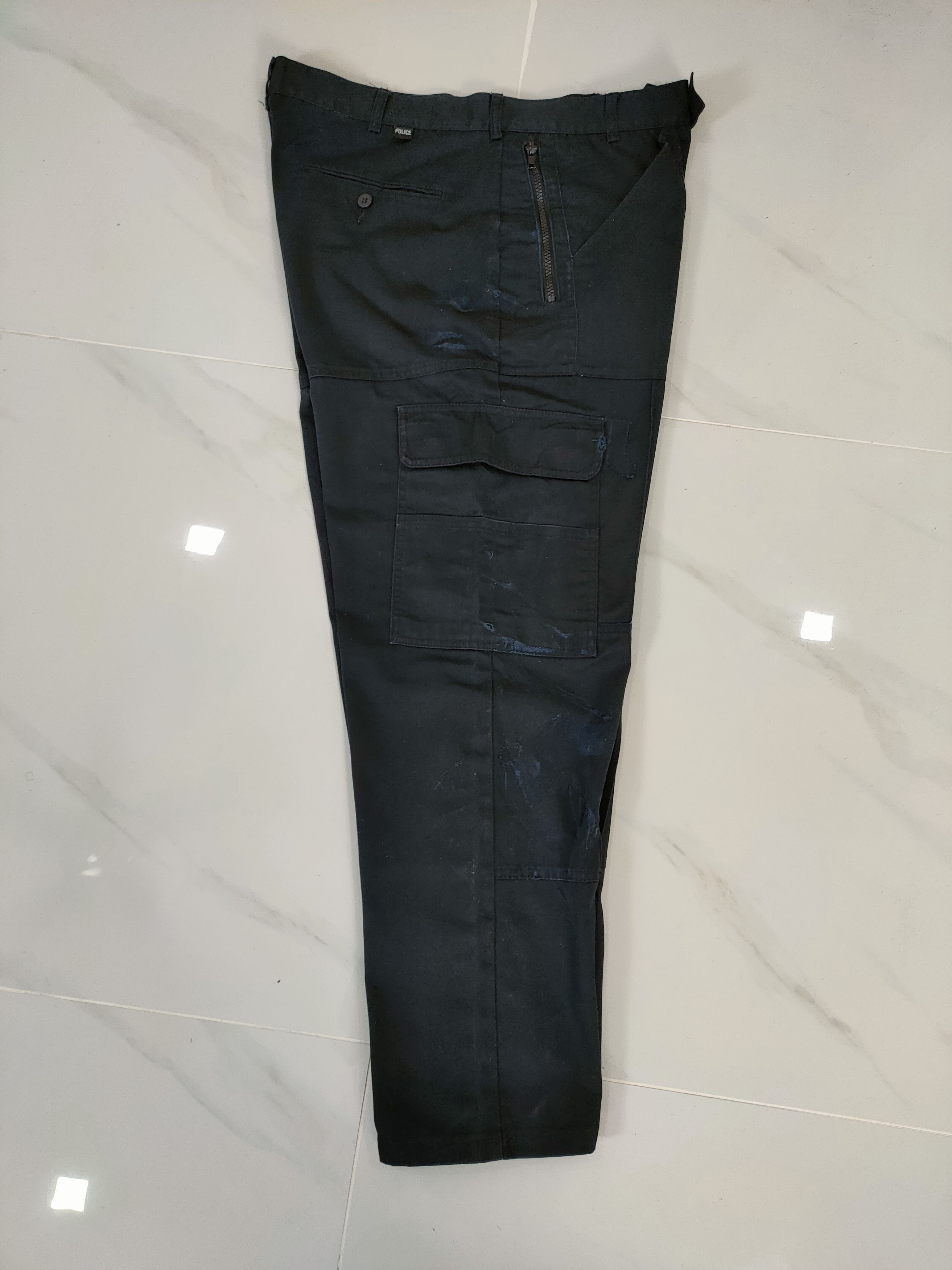 Japanese Brand DEMENSION MULTIPOCKET BLACK CARGO PANTS Size US 34 / EU 50 - 12 Thumbnail