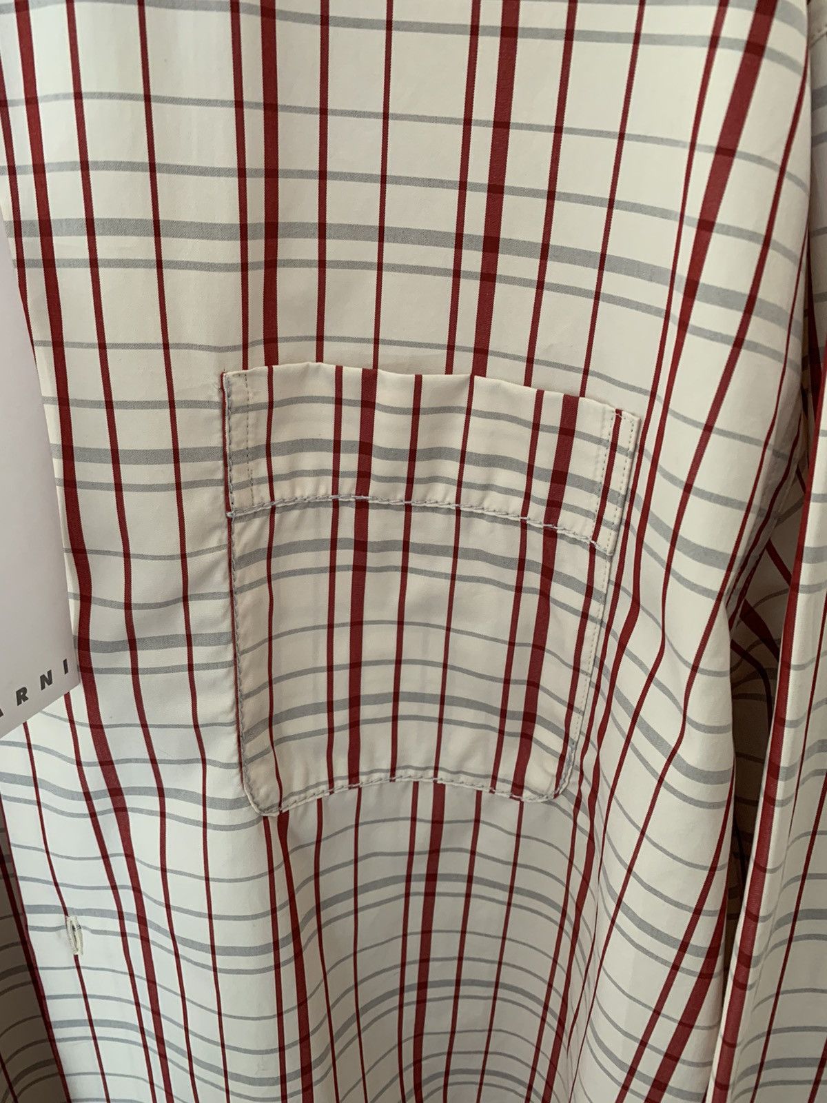 Marni $650+ runway FW18 oversized checked shirt, IT50, MI Italy Size US M / EU 48-50 / 2 - 5 Thumbnail