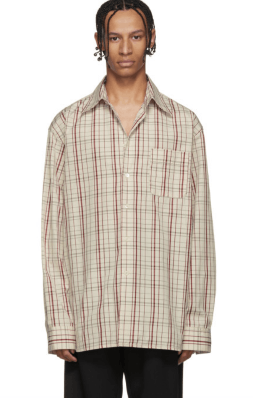 Marni $650+ runway FW18 oversized checked shirt, IT50, MI Italy Size US M / EU 48-50 / 2 - 23 Thumbnail