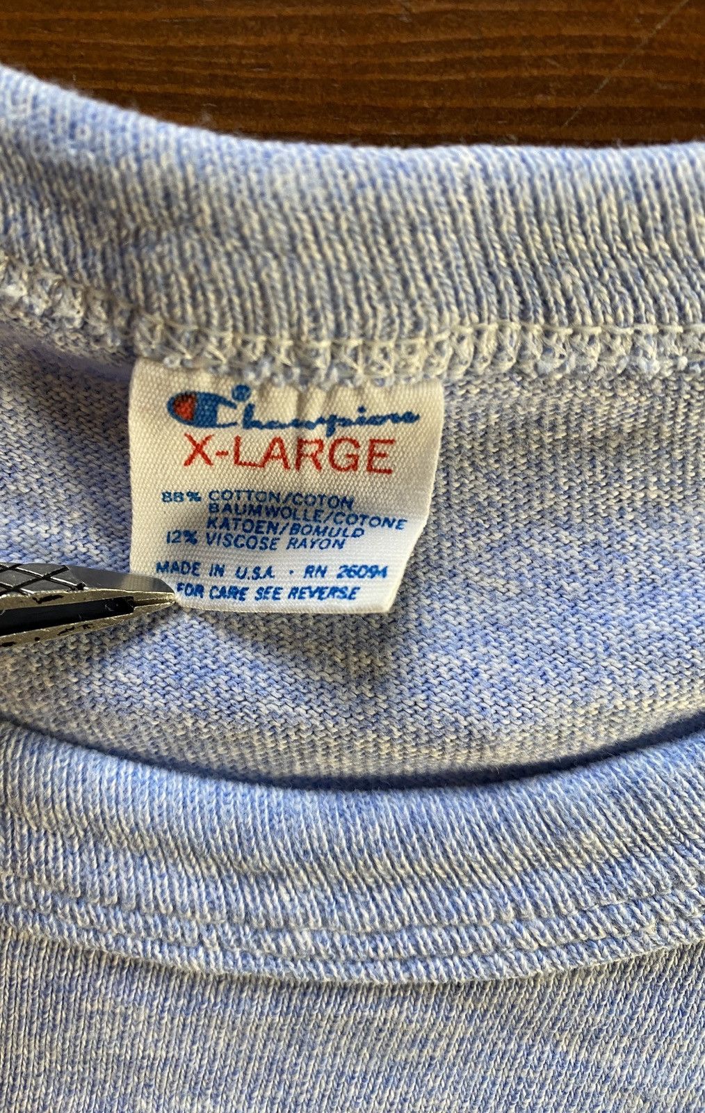 Champion Vintage 80’s Delaware Faculty Single Stitch Champion Attlee Size US XL / EU 56 / 4 - 7 Thumbnail