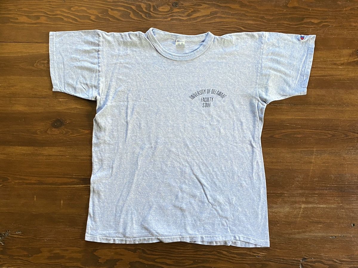 Champion Vintage 80’s Delaware Faculty Single Stitch Champion Attlee Size US XL / EU 56 / 4 - 2 Thumbnail
