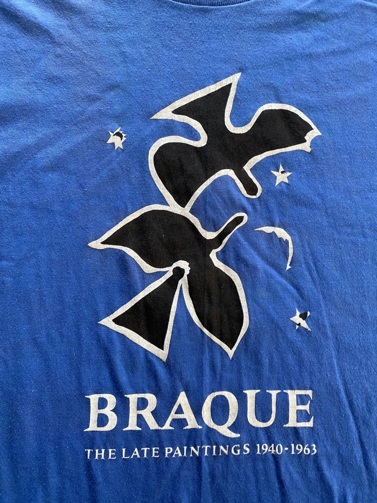 Hanes Vintage 80’s Georges Braque Single Stitch Museum Tee Size US L / EU 52-54 / 3 - 2 Thumbnail