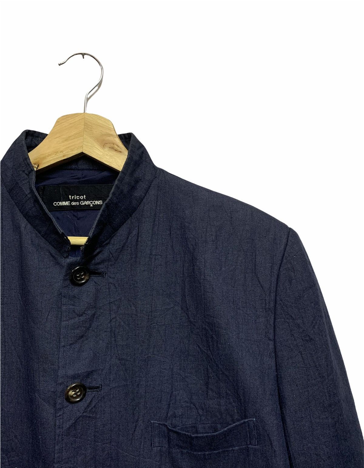 CDG by Comme des Garcons 🔥RARE CDG RAMIE JAPANESE BLUE TRADITIONAL STYLE JACKETS Size US M / EU 48-50 / 2 - 4 Thumbnail