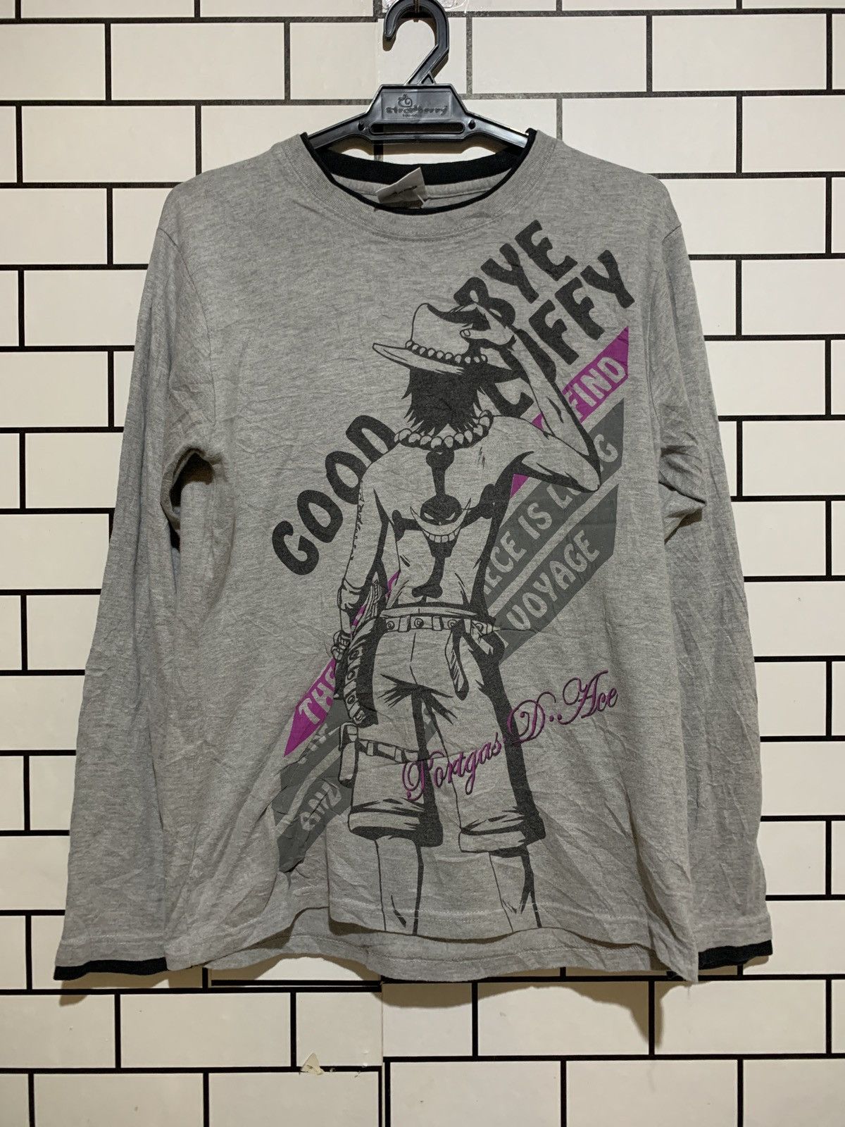 Anime × Japanese Brand Goodbye Luffy vd14 Size US L / EU 52-54 / 3 - 1 Thumbnail