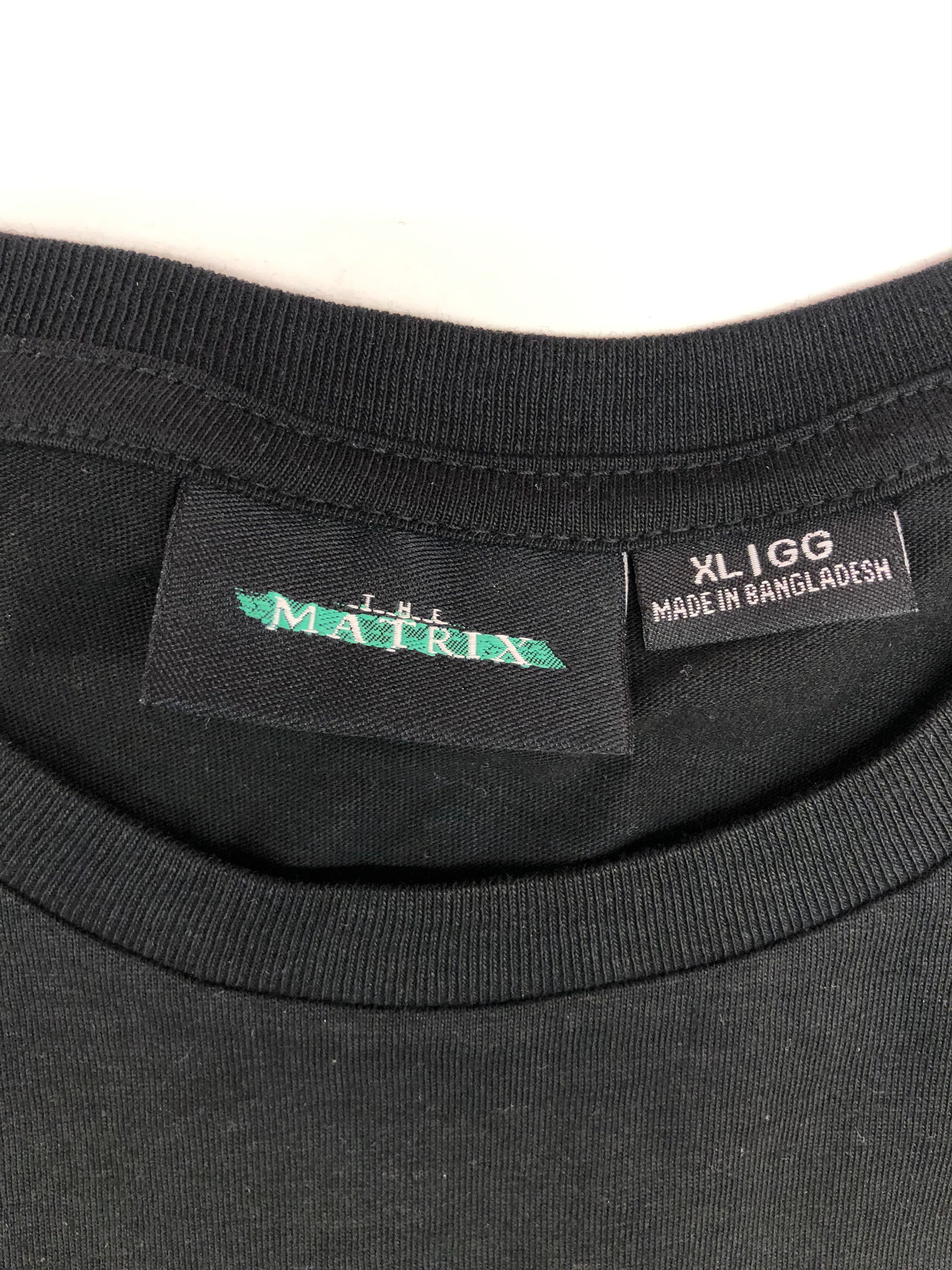 Vintage Rare 1999 The Matrix Movie Promo Shirt Official Licensed Size US XL / EU 56 / 4 - 3 Thumbnail