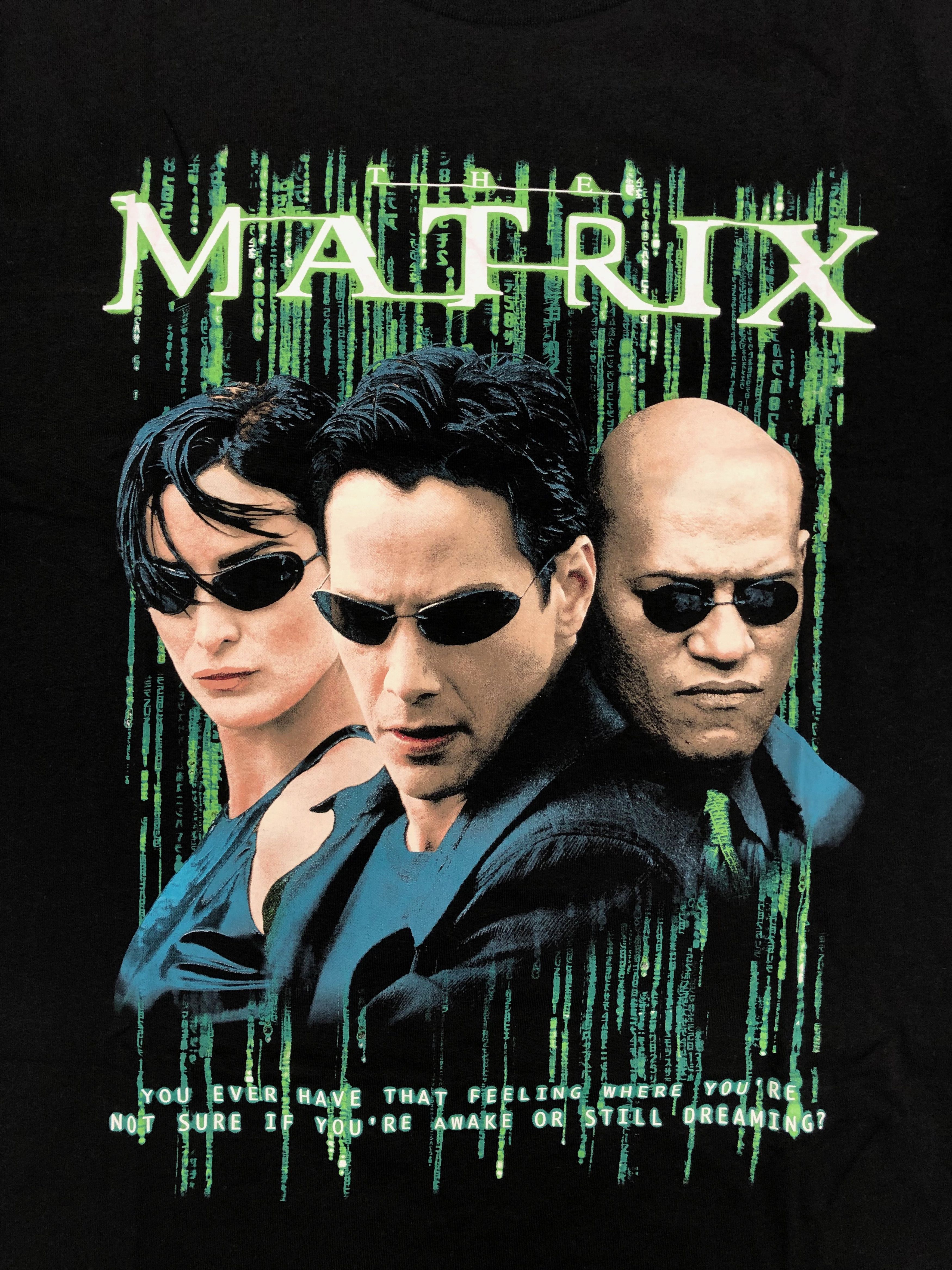 Vintage Rare 1999 The Matrix Movie Promo Shirt Official Licensed Size US XL / EU 56 / 4 - 2 Thumbnail