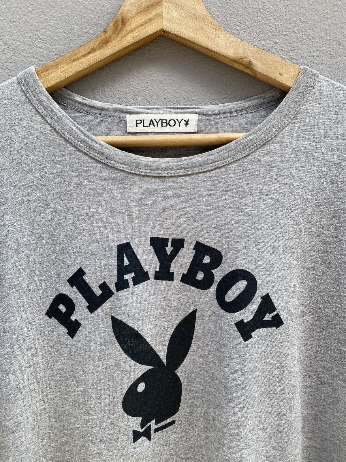 Playboi Carti 💥Vintage 90s PLAYBOY Bunny Logo Longsleeve Shirt Size US L / EU 52-54 / 3 - 2 Thumbnail
