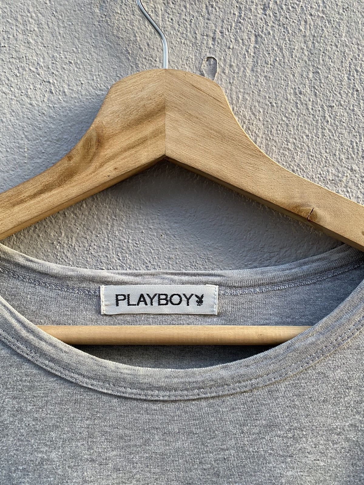 Playboi Carti 💥Vintage 90s PLAYBOY Bunny Logo Longsleeve Shirt Size US L / EU 52-54 / 3 - 3 Thumbnail