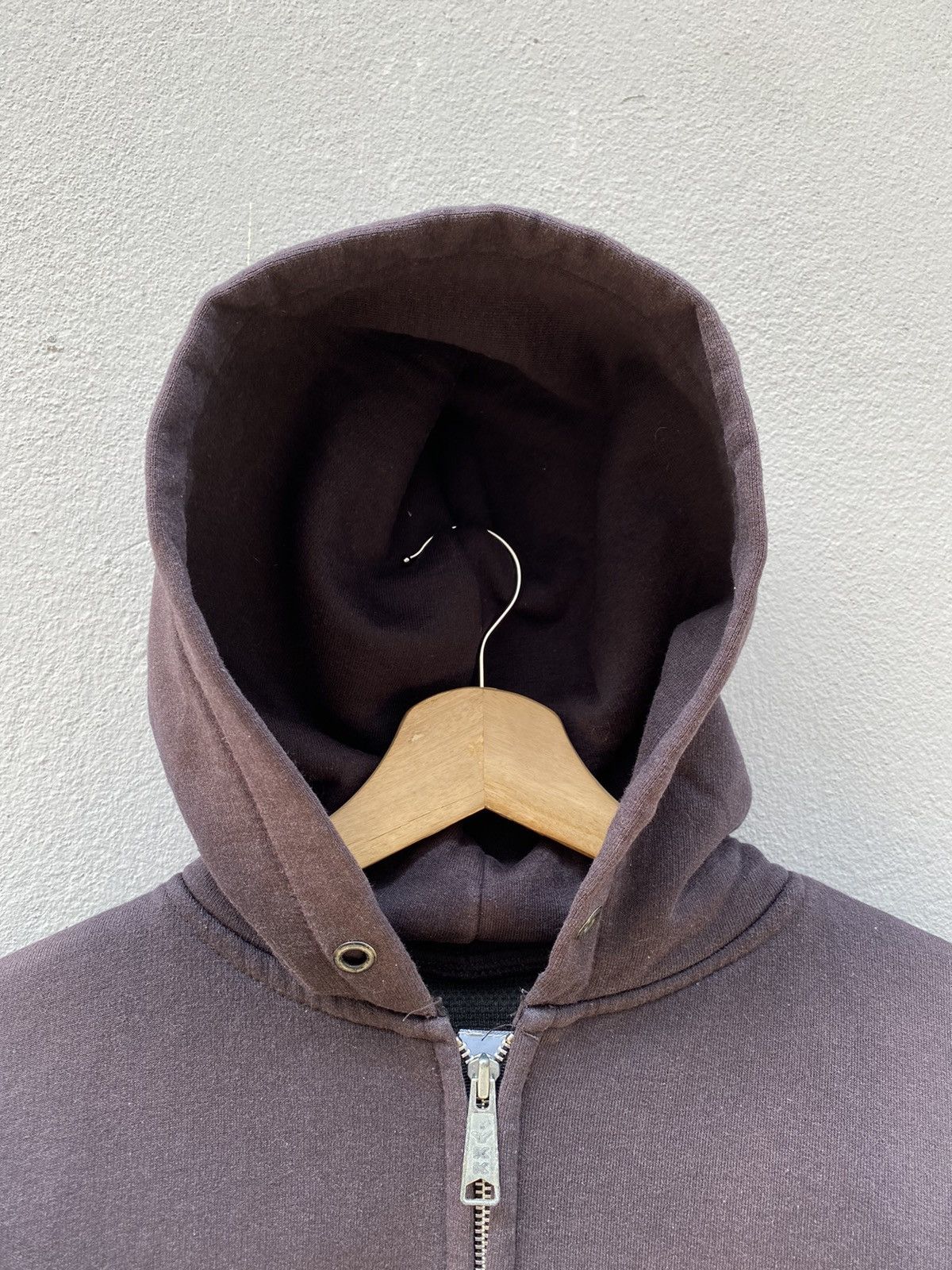 Carhartt 💥Vintage 90s Sunfaded CARHARTT Lined Sandstone Hoodie Size US L / EU 52-54 / 3 - 2 Thumbnail