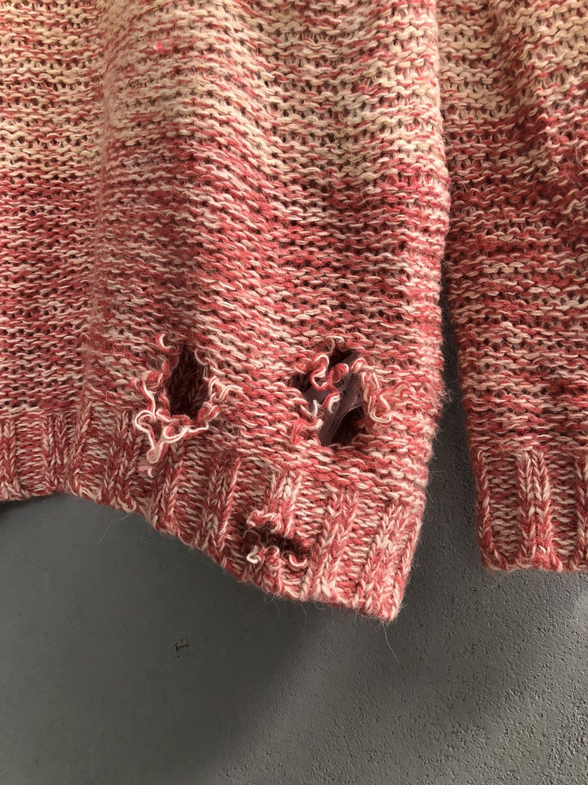 20471120 Japanese Brand Earth Distressed Grunge knitwear Japan style Size US M / EU 48-50 / 2 - 7 Thumbnail