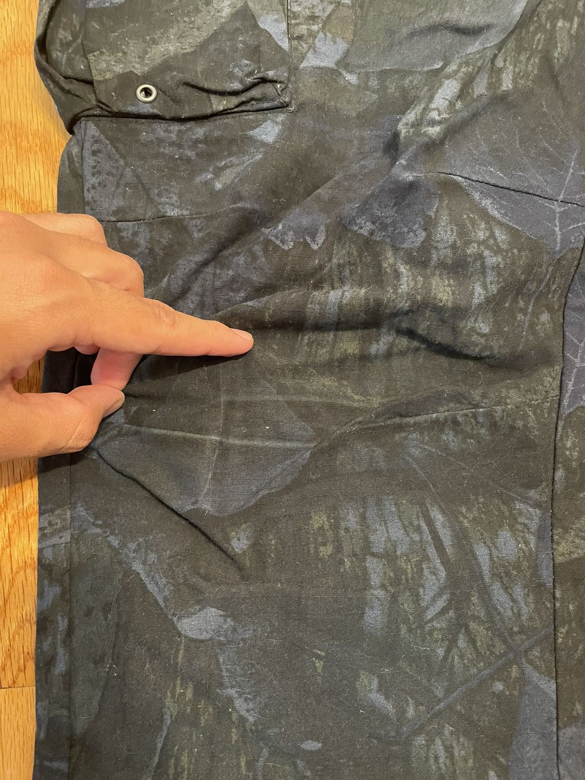 John Elliott John Elliott Panorama Blue Tree Line Camo Cargo Pants Size US 34 / EU 50 - 7 Thumbnail