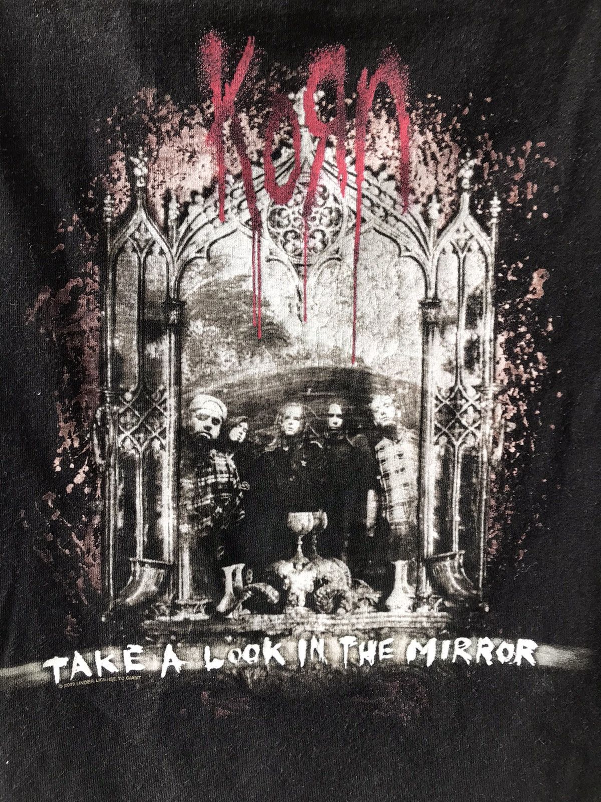Band Tees × Vintage Vintage Band KORN Take A Look In The Mirror Album Nu Metal Size US S / EU 44-46 / 1 - 2 Thumbnail