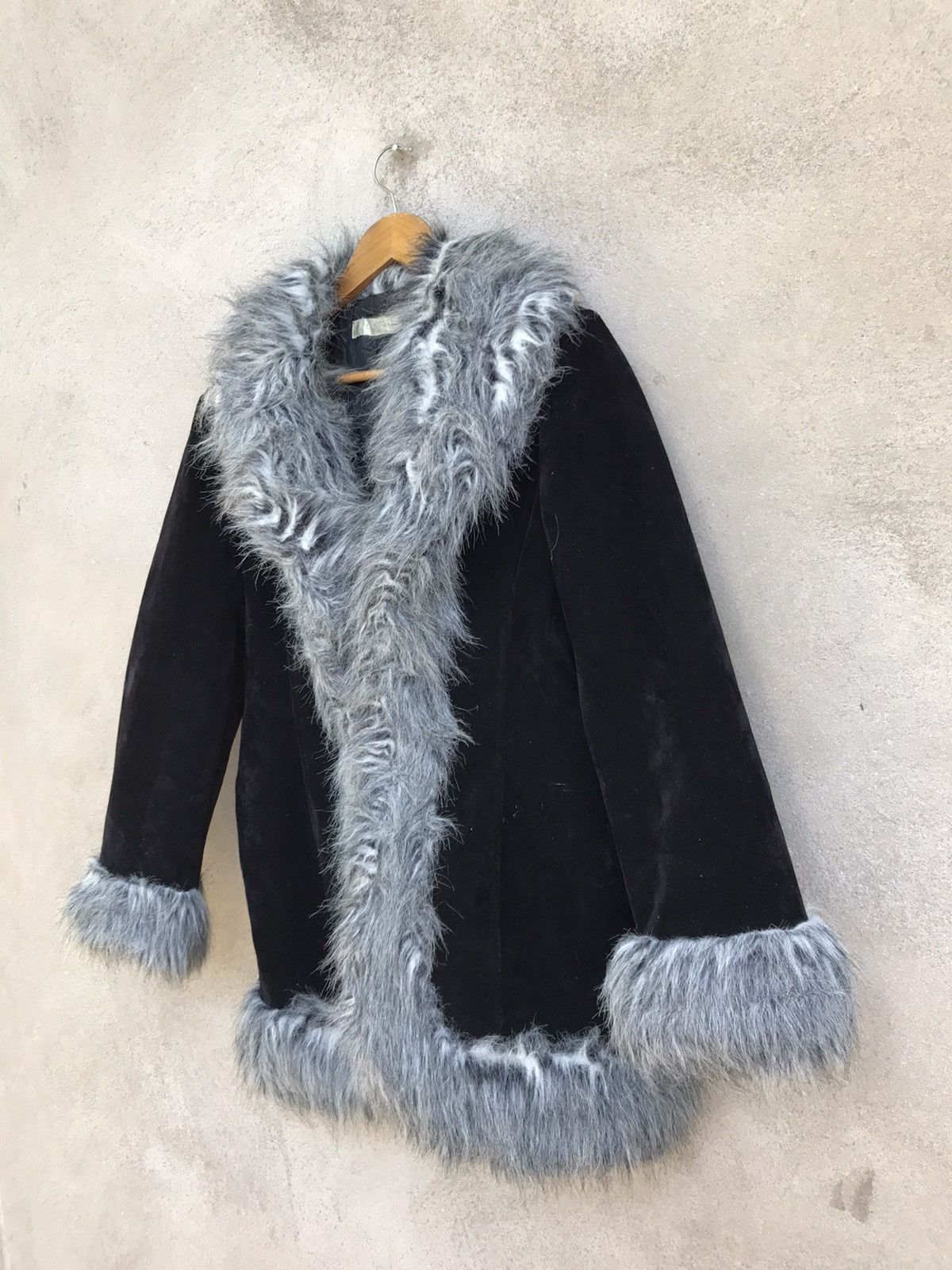 Designer NICE DESIGN FUR JACKET WOMEN Size L / US 10 / IT 46 - 3 Thumbnail