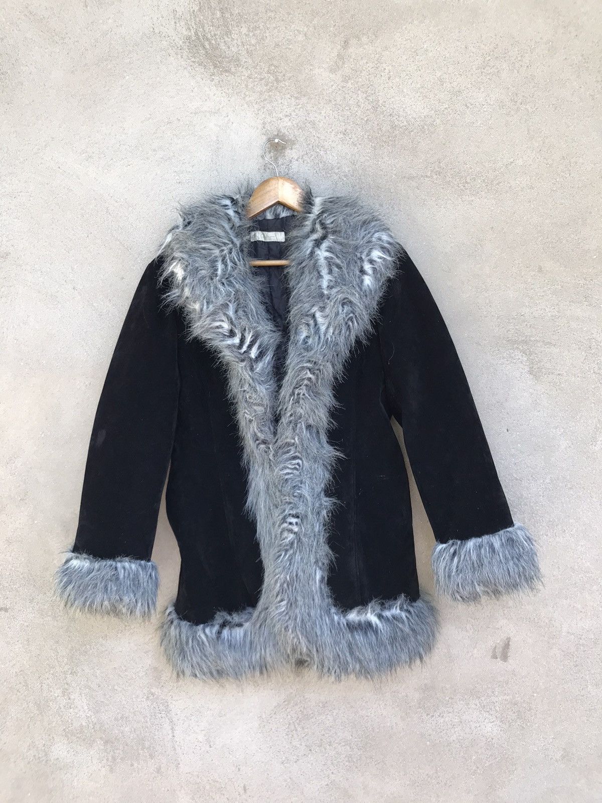 Designer NICE DESIGN FUR JACKET WOMEN Size L / US 10 / IT 46 - 2 Thumbnail