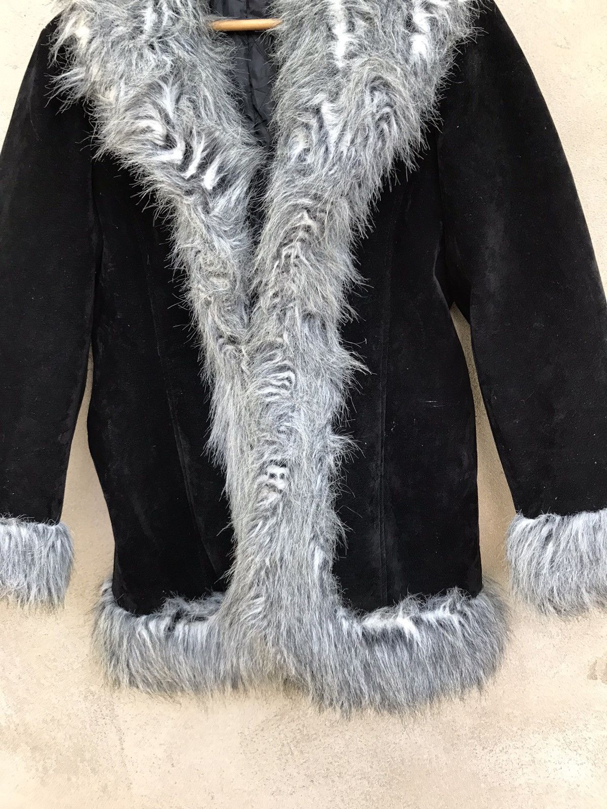 Designer NICE DESIGN FUR JACKET WOMEN Size L / US 10 / IT 46 - 9 Thumbnail