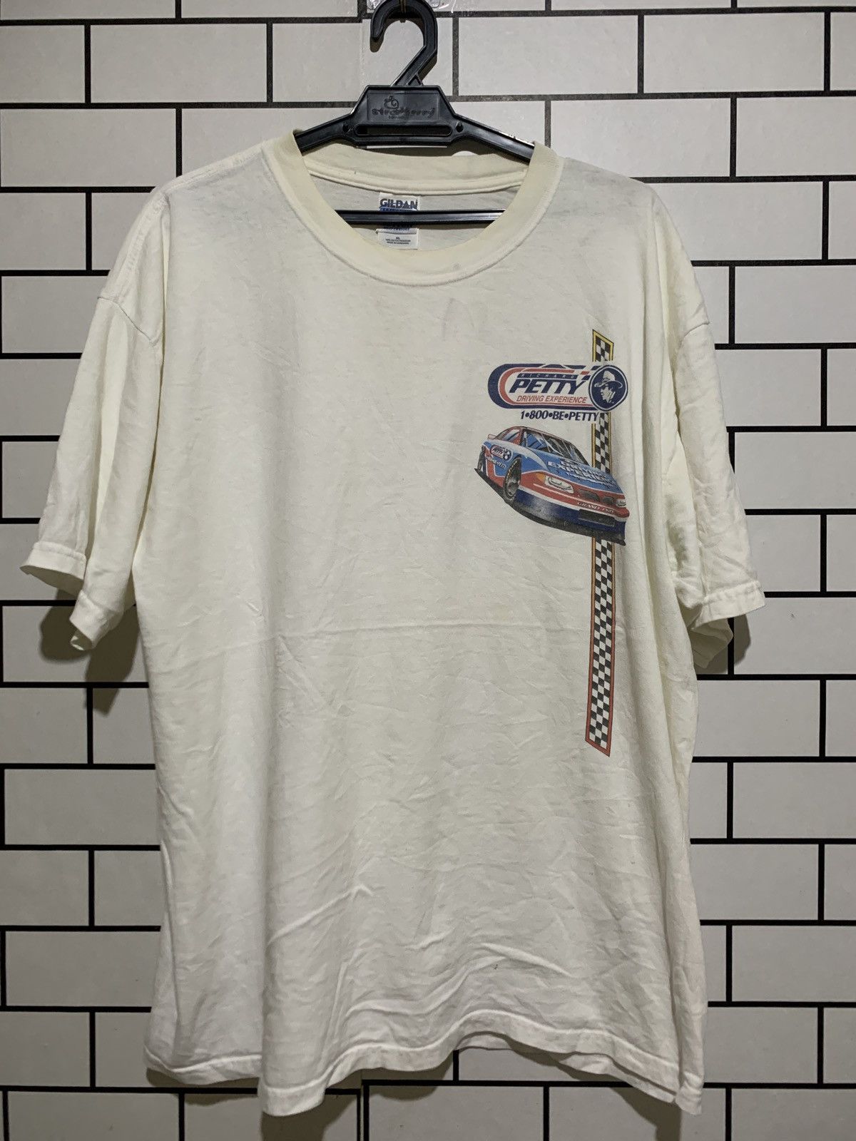 image of Vintage Richard Petty Vd15 in White, Men's (Size 2XL)