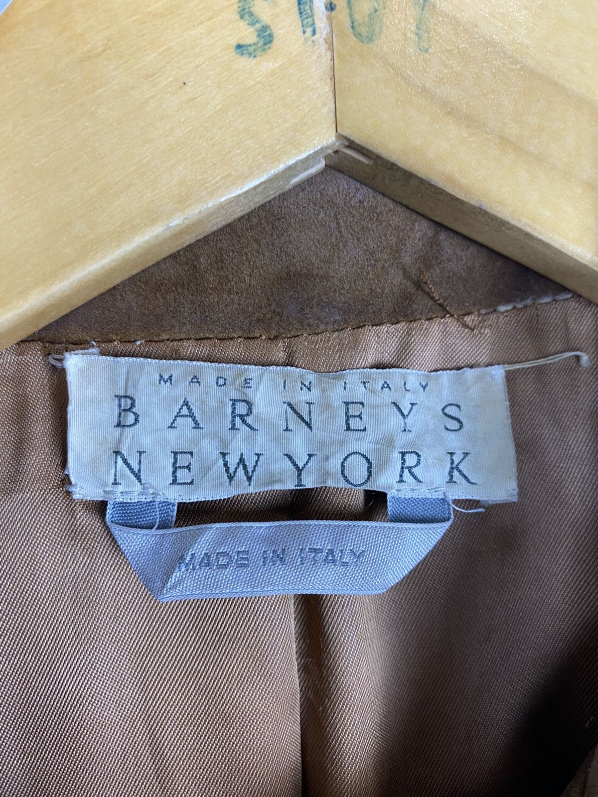 Barneys New York 🔥BARNEYS NEW YORK MADE IN ITALY LEATHER LONG JACKET Size US S / EU 44-46 / 1 - 10 Thumbnail