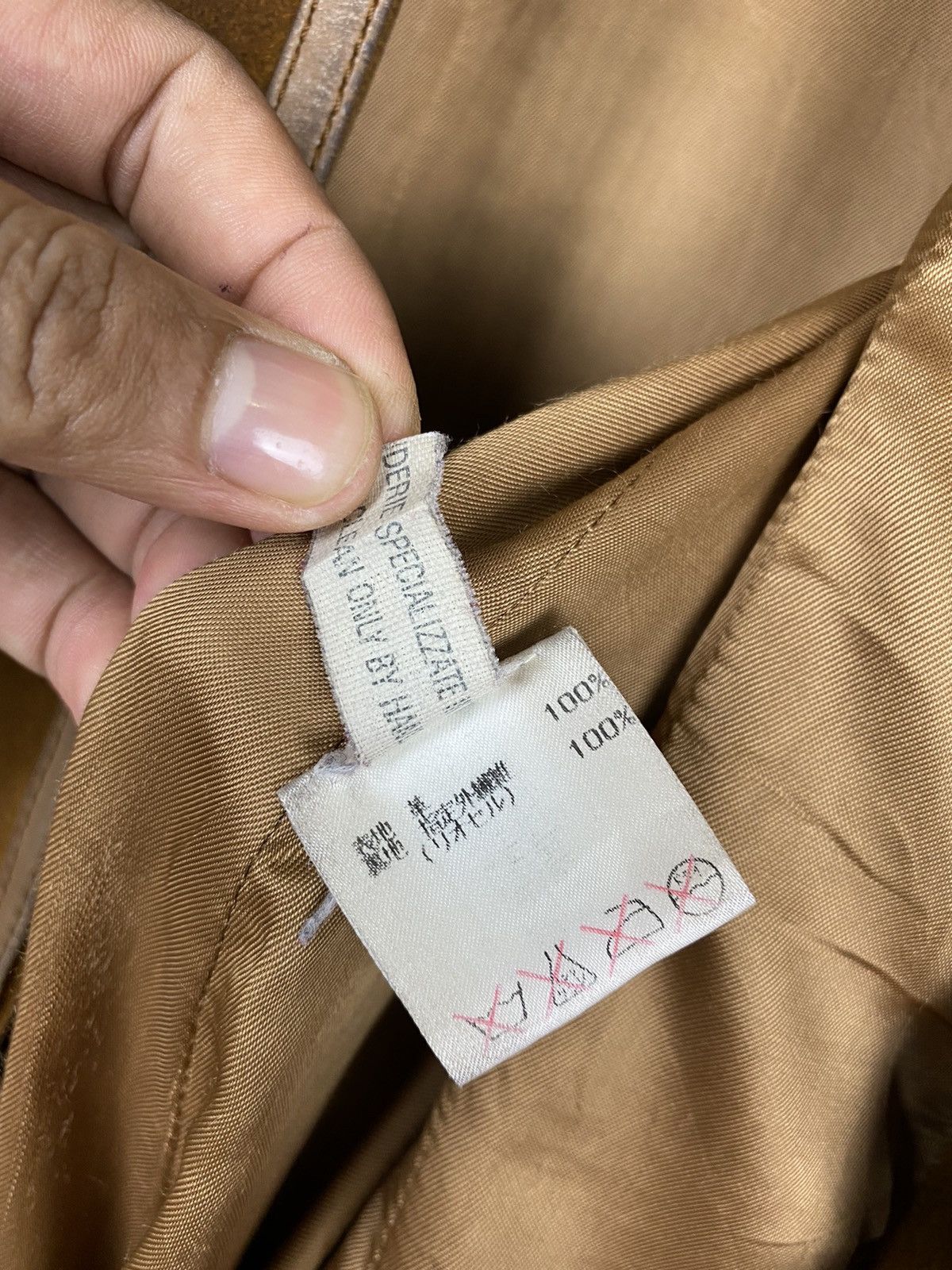 Barneys New York 🔥BARNEYS NEW YORK MADE IN ITALY LEATHER LONG JACKET Size US S / EU 44-46 / 1 - 11 Thumbnail
