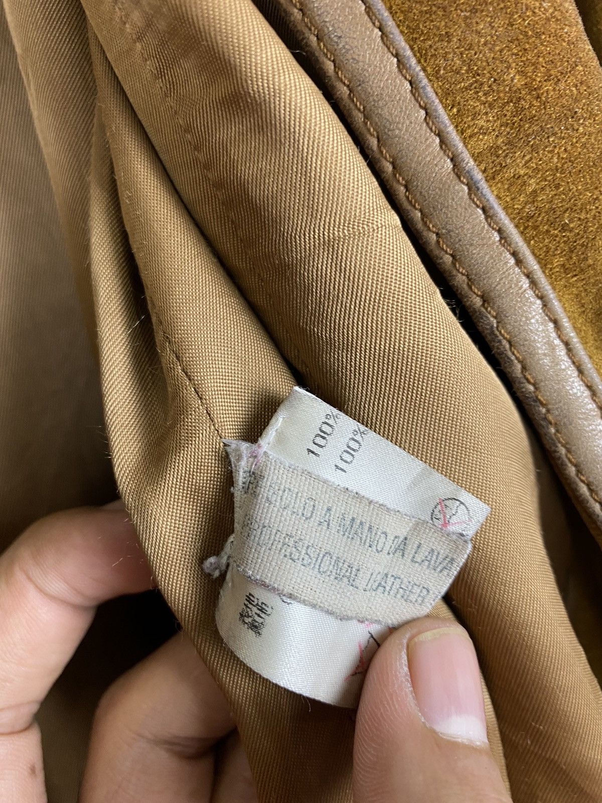 Barneys New York 🔥BARNEYS NEW YORK MADE IN ITALY LEATHER LONG JACKET Size US S / EU 44-46 / 1 - 12 Thumbnail