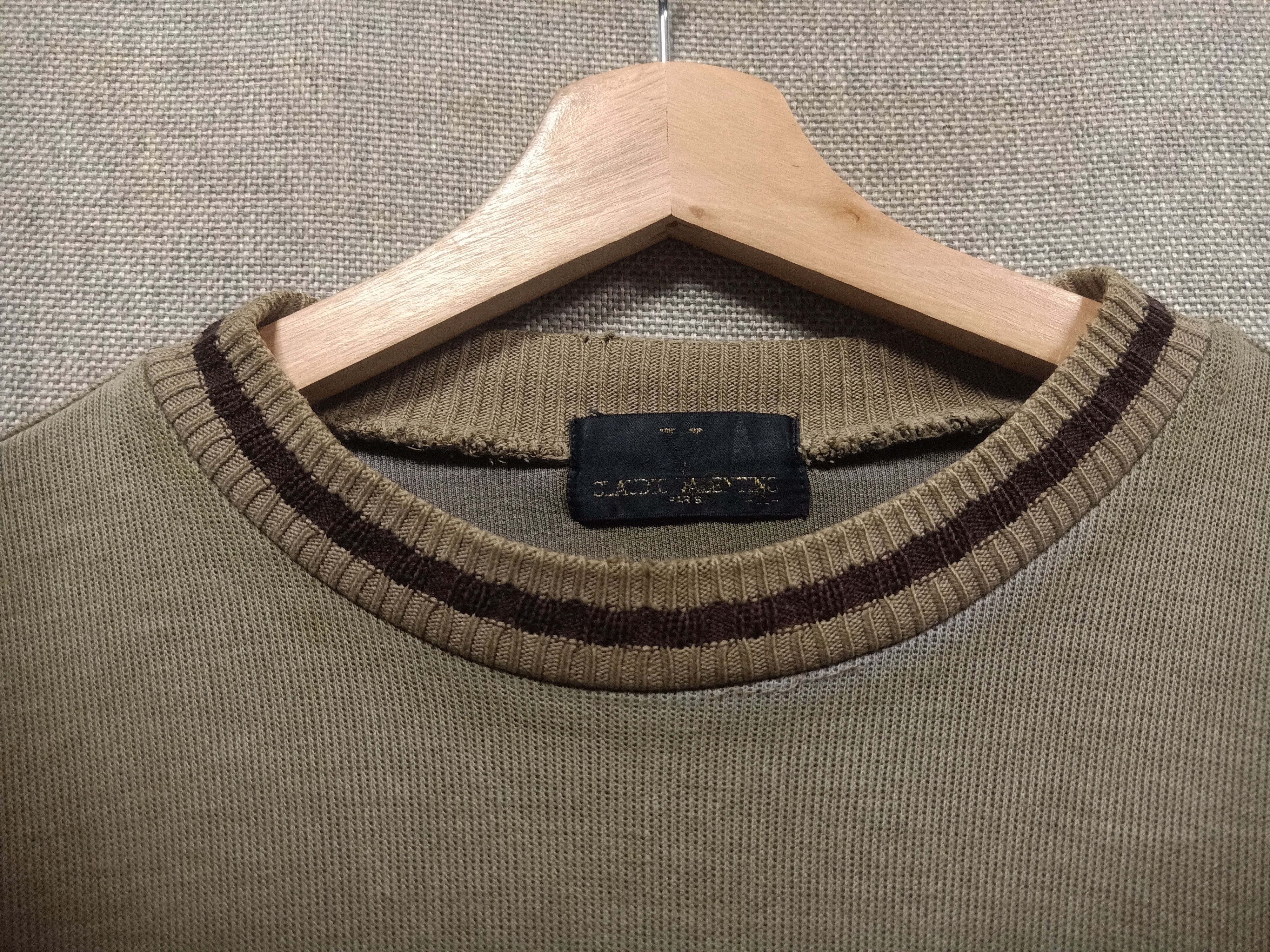 Valentino sweatshirt claudio valentino paris logo embroidery Size US L / EU 52-54 / 3 - 3 Thumbnail
