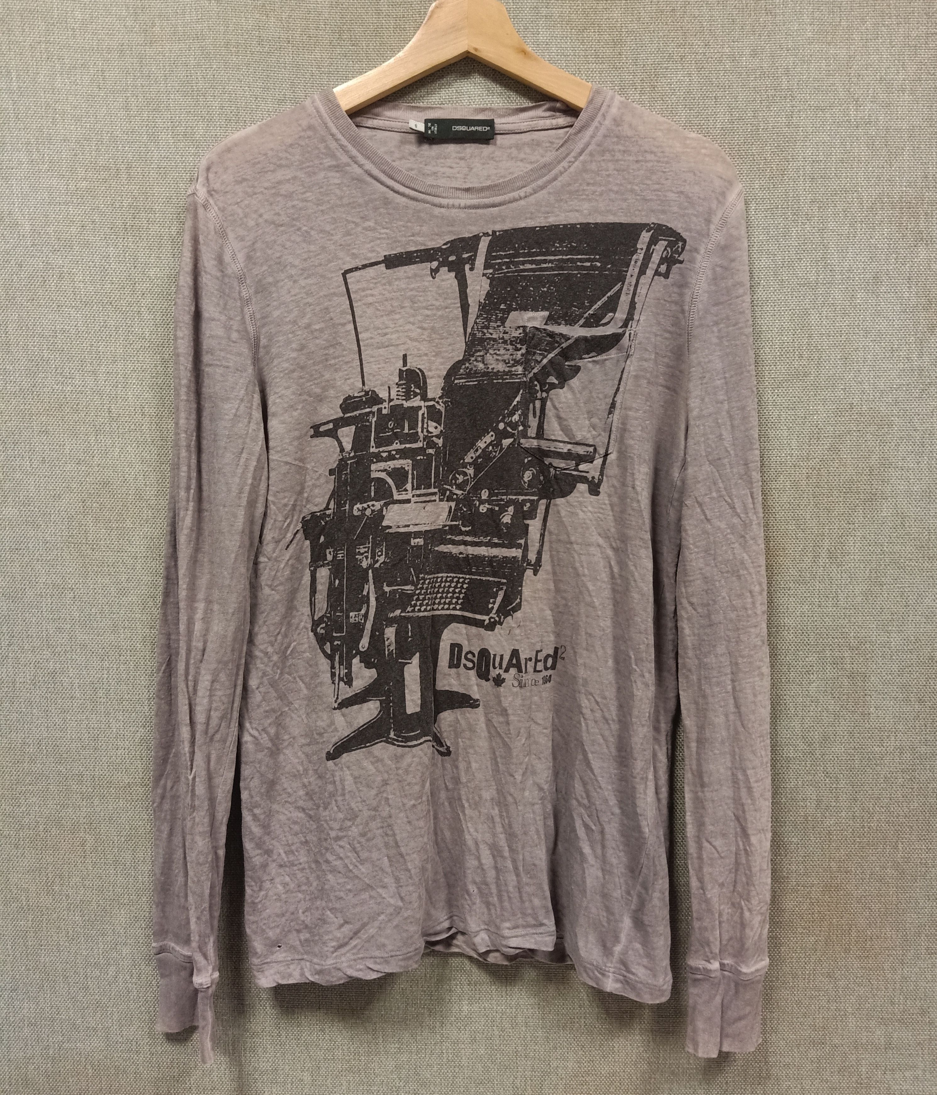 Dsquared2 T shirt long sleeve dsquared2 made in italy Size US M / EU 48-50 / 2 - 1 Thumbnail