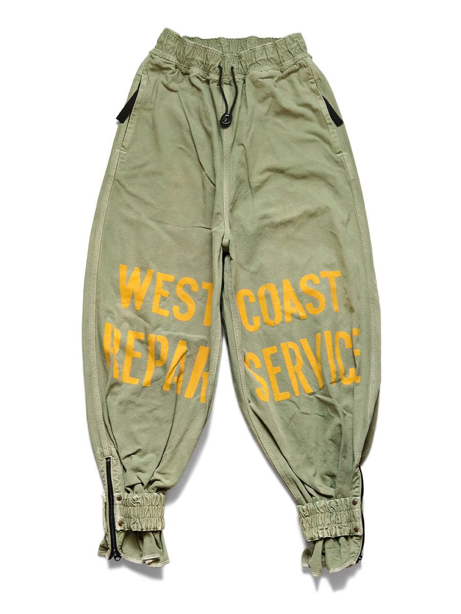 Kapital Light Canvas Repair Man Track Pants