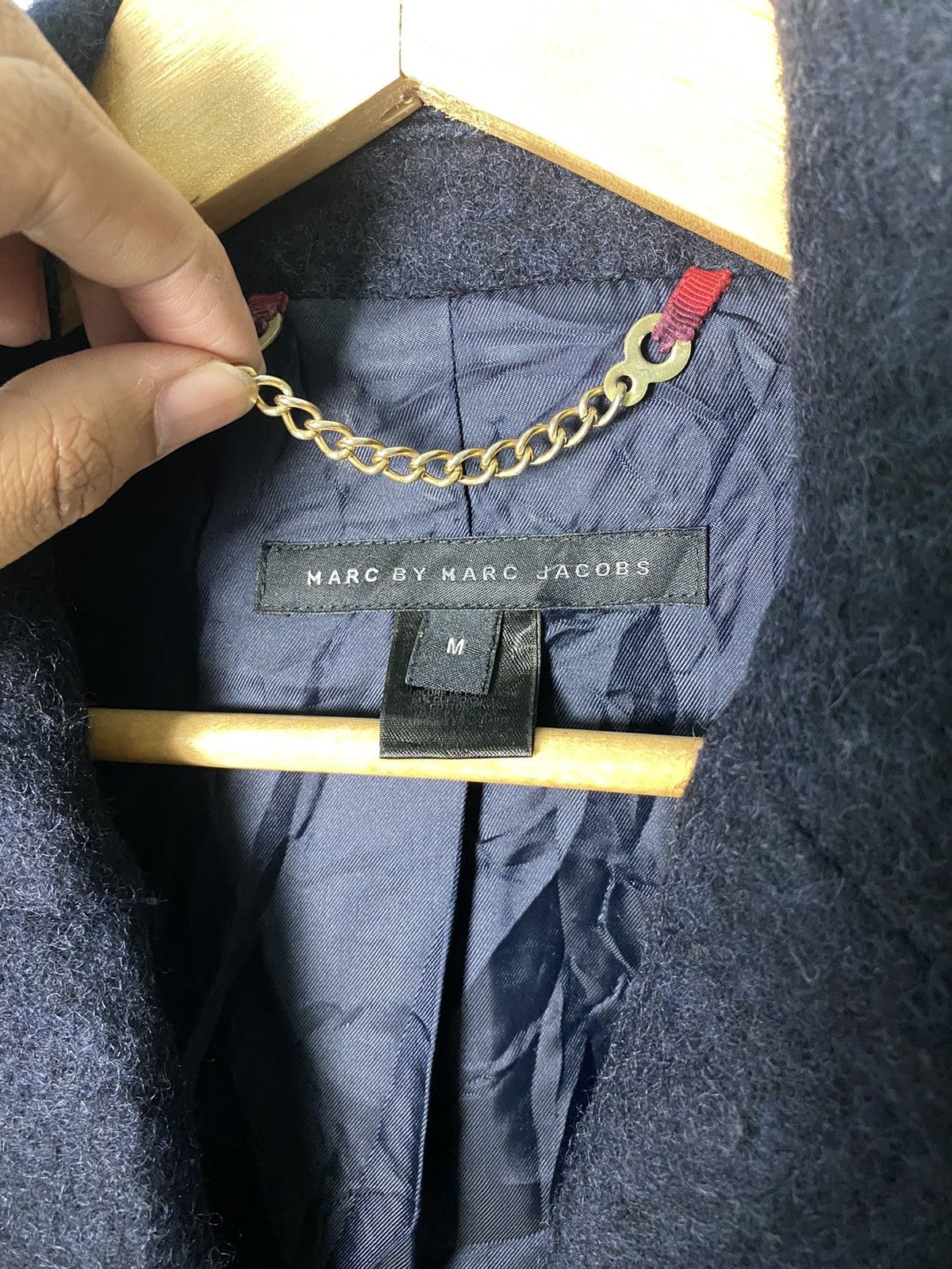 Designer × Marc Jacobs × Marc by Marc Jacobs Marc By Marc Jacobs Wool Mohair Trench Coat Size US M / EU 48-50 / 2 - 4 Thumbnail