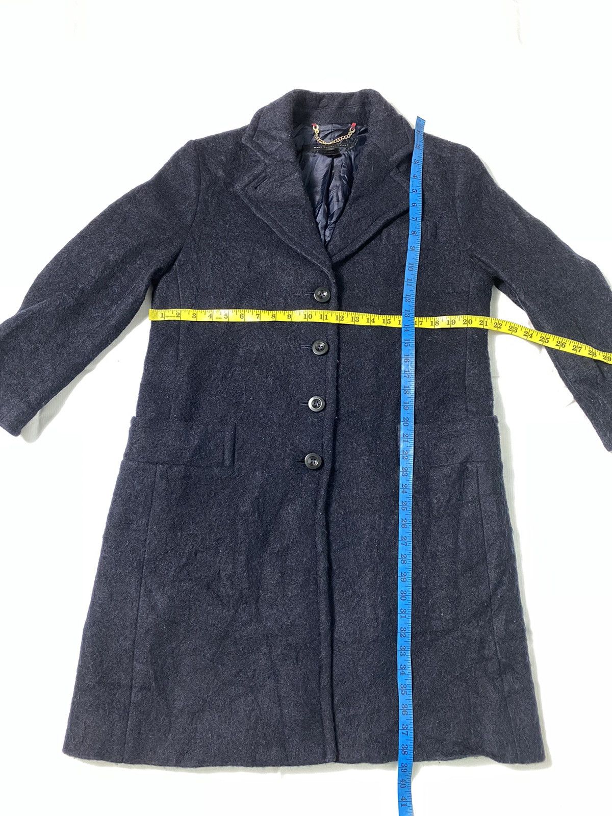 Designer × Marc Jacobs × Marc by Marc Jacobs Marc By Marc Jacobs Wool Mohair Trench Coat Size US M / EU 48-50 / 2 - 13 Thumbnail