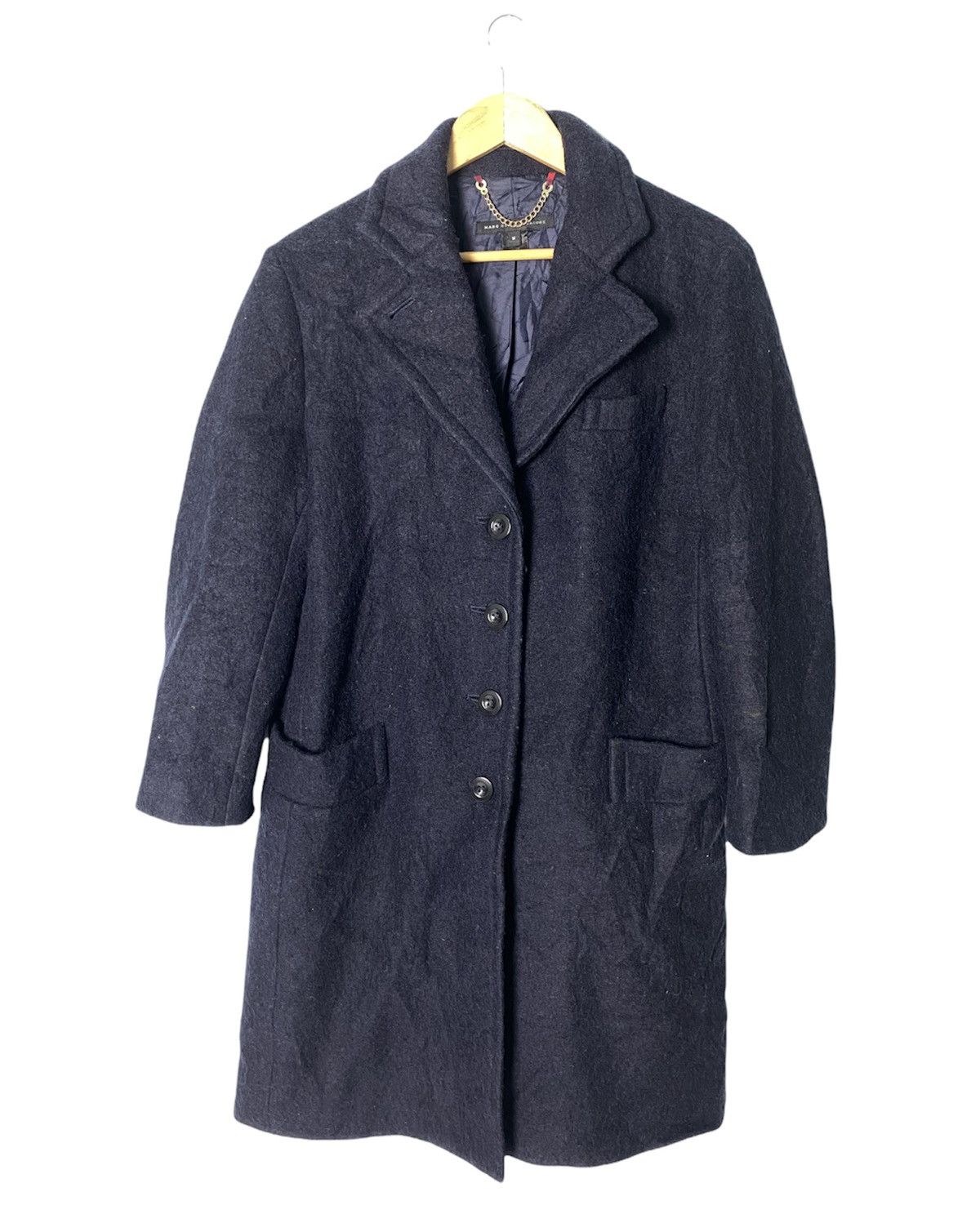 Designer × Marc Jacobs × Marc by Marc Jacobs Marc By Marc Jacobs Wool Mohair Trench Coat Size US M / EU 48-50 / 2 - 1 Thumbnail
