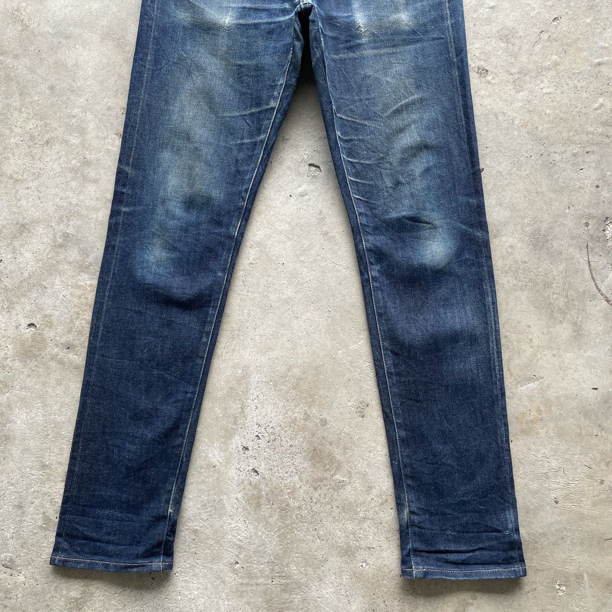 Japanese Brand Vintage Japanese Brand Faded Denim Jeans Pants W33x32 Size US 33 - 4 Thumbnail