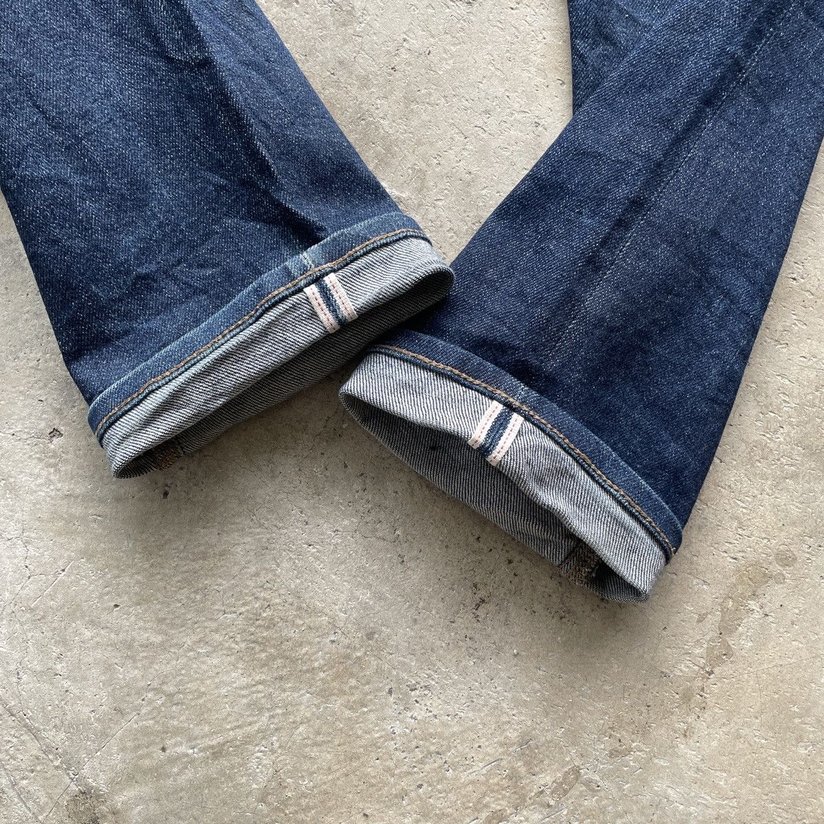 Japanese Brand Vintage Japanese Brand Faded Denim Jeans Pants W33x32 Size US 33 - 8 Thumbnail