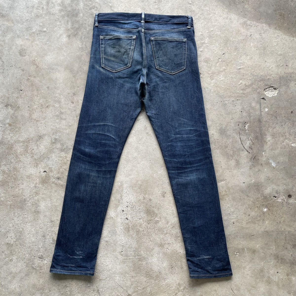 Japanese Brand Vintage Japanese Brand Faded Denim Jeans Pants W33x32 Size US 33 - 11 Thumbnail