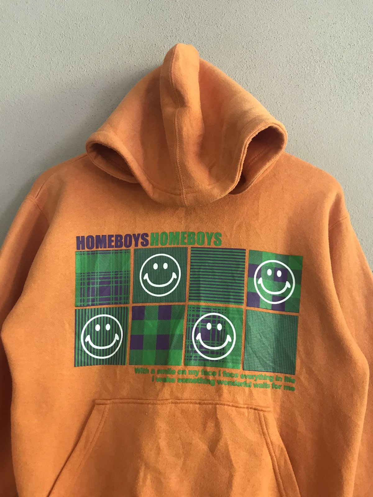 HOMME BOY CO. ✨Homeboys smile sweatshirt hoodie Size US M / EU 48-50 / 2 - 5 Thumbnail