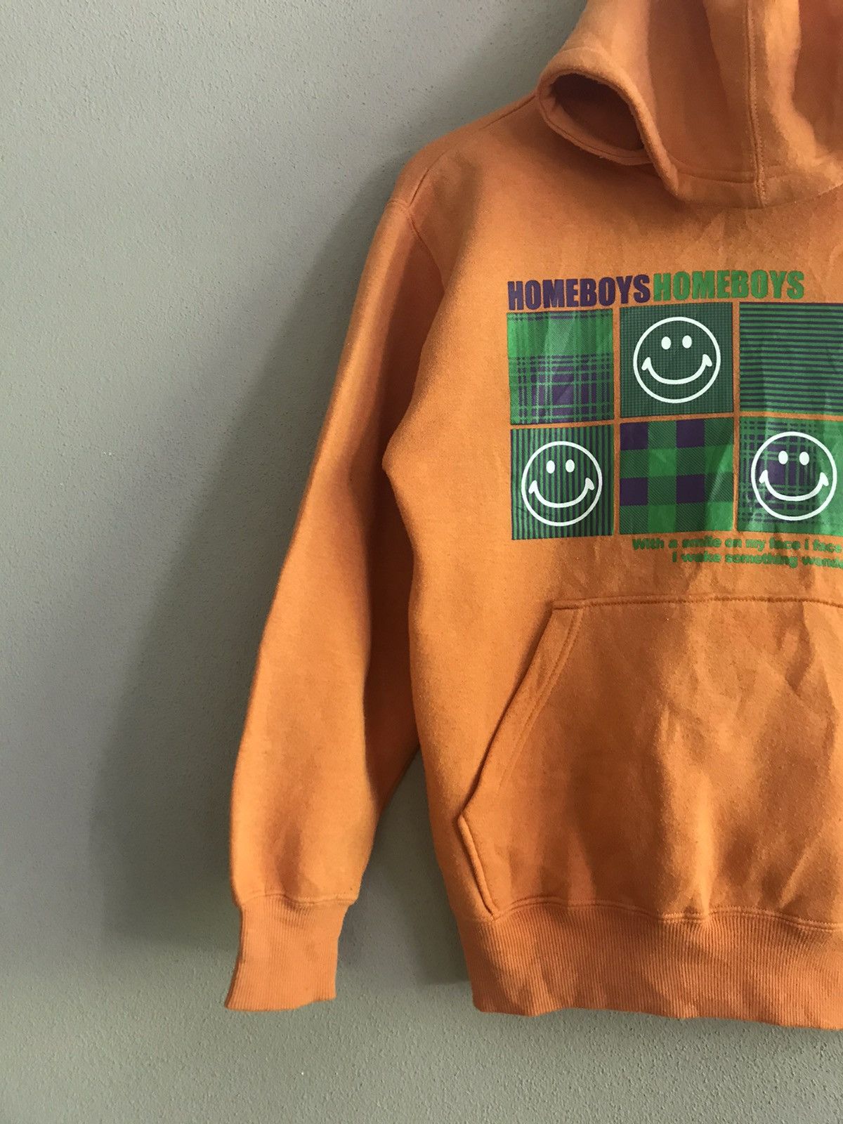 HOMME BOY CO. ✨Homeboys smile sweatshirt hoodie Size US M / EU 48-50 / 2 - 4 Thumbnail