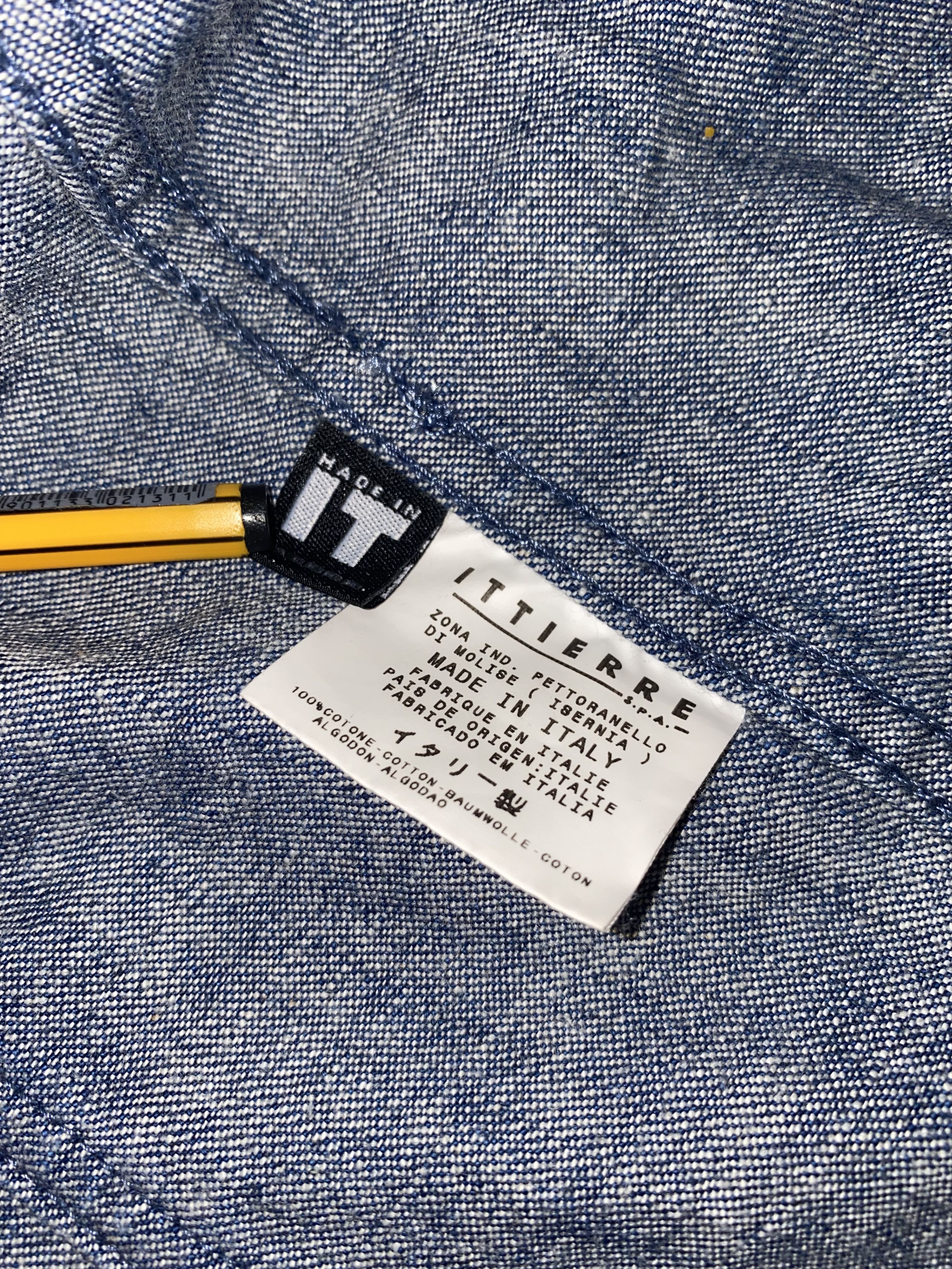 Versace Versace Jeans Couture Logo Indigo Denim Jacket Size US M / EU 48-50 / 2 - 15 Thumbnail