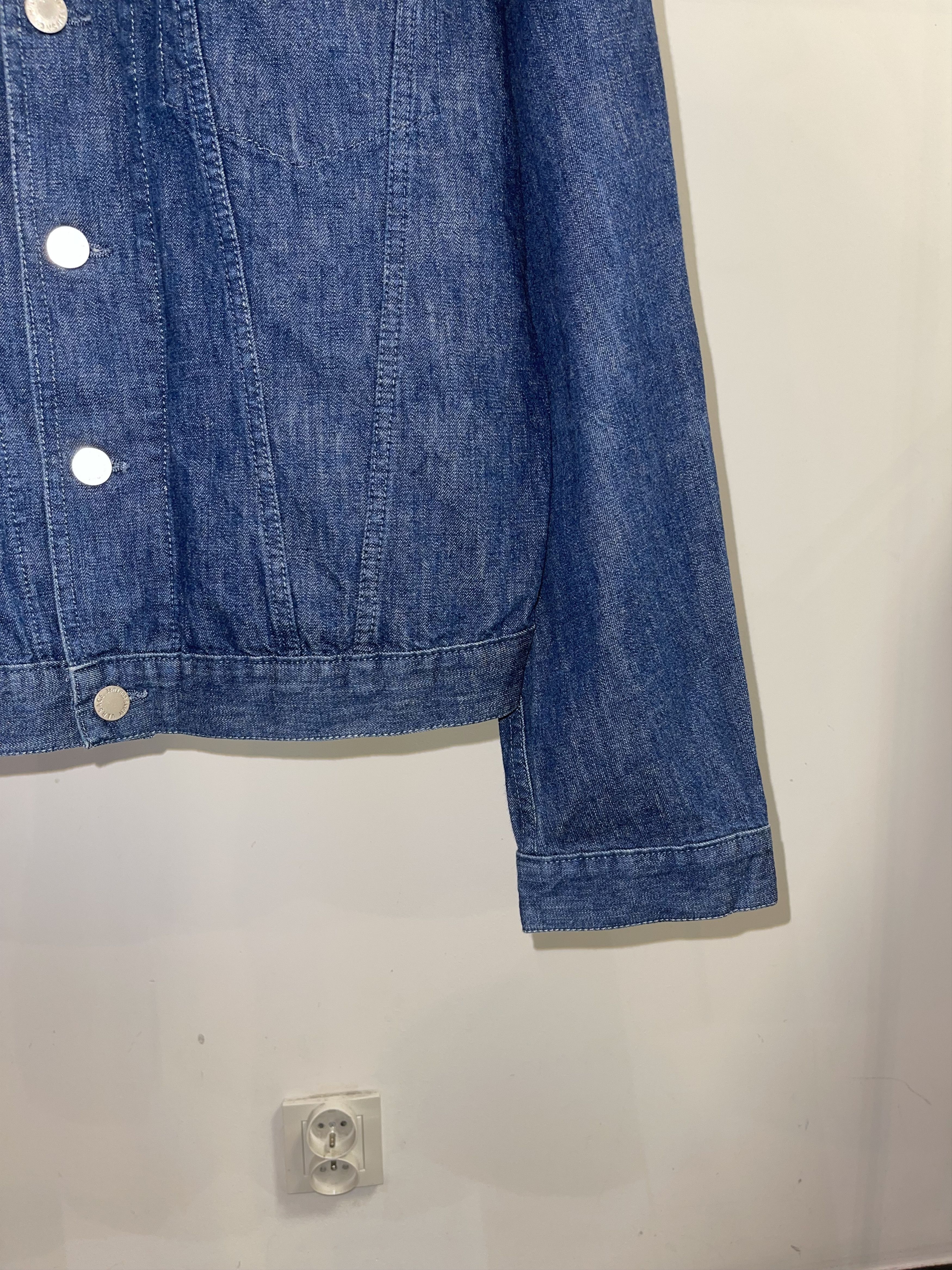 Versace Versace Jeans Couture Logo Indigo Denim Jacket Size US M / EU 48-50 / 2 - 4 Thumbnail