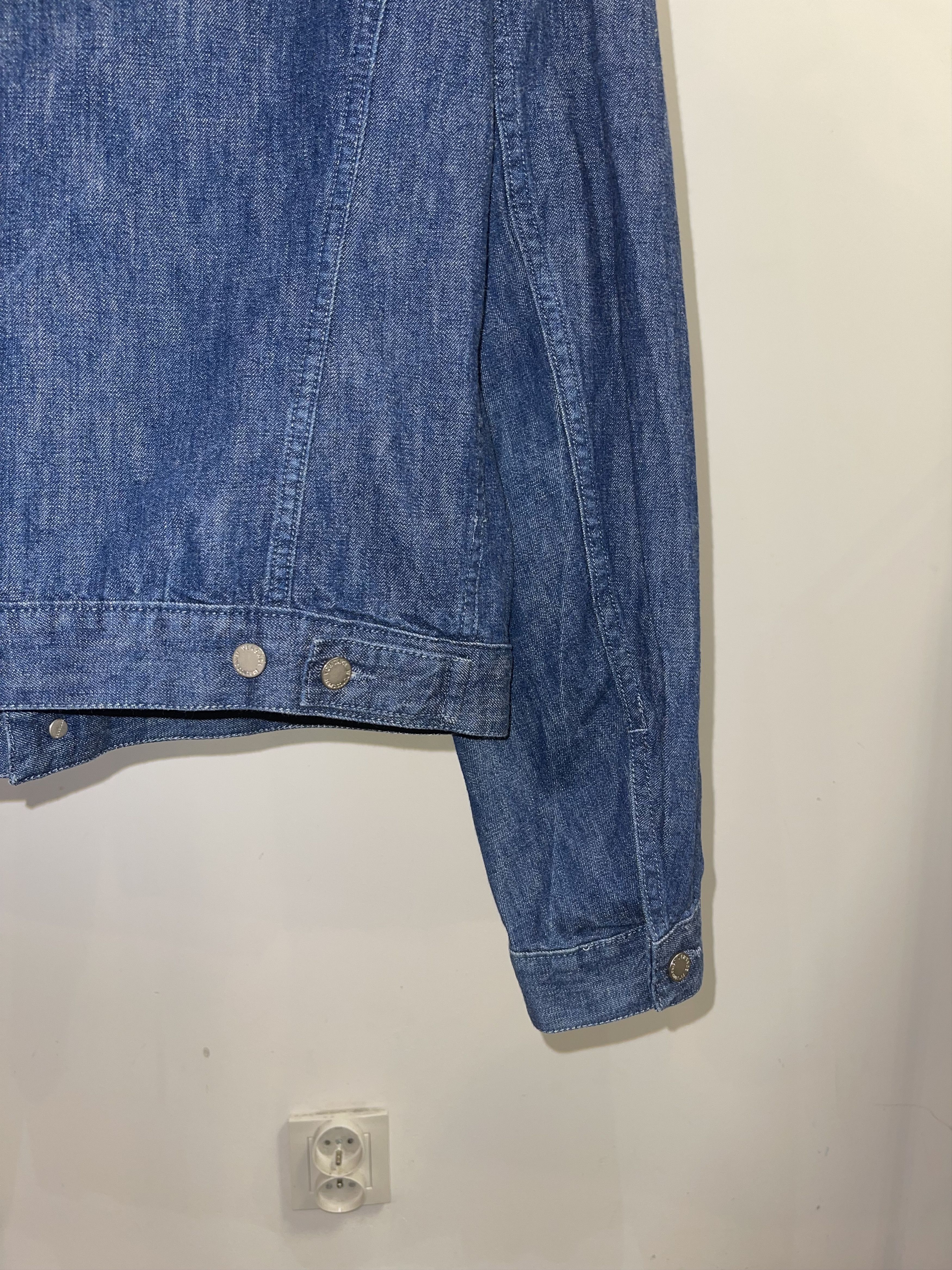 Versace Versace Jeans Couture Logo Indigo Denim Jacket Size US M / EU 48-50 / 2 - 7 Thumbnail