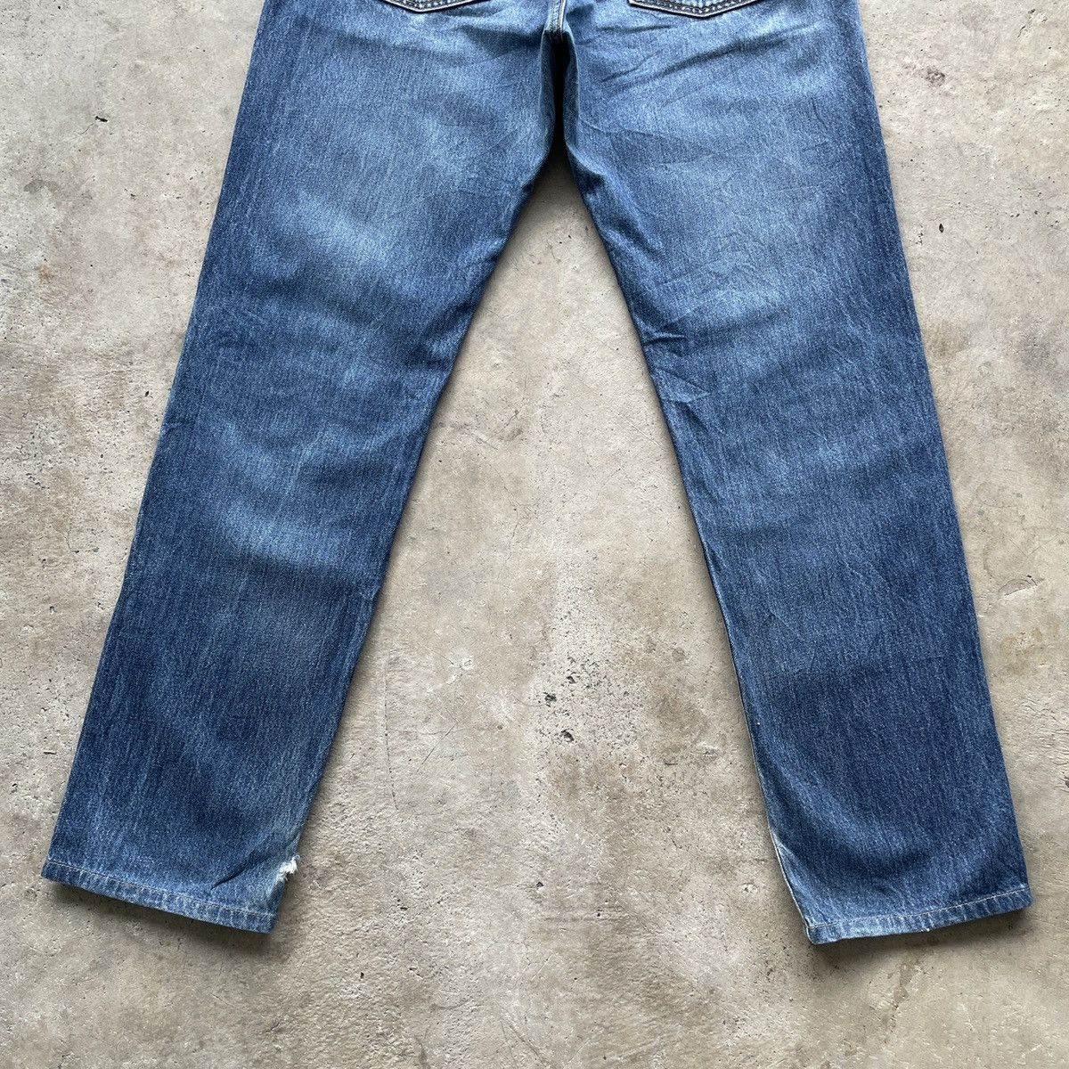 Japanese Brand Vintage Japanese Jeans W32x31.5 Japanese Faded Denim Pants Size US 32 / EU 48 - 9 Thumbnail